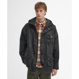 Barbour Field Waxed Parka Jacket