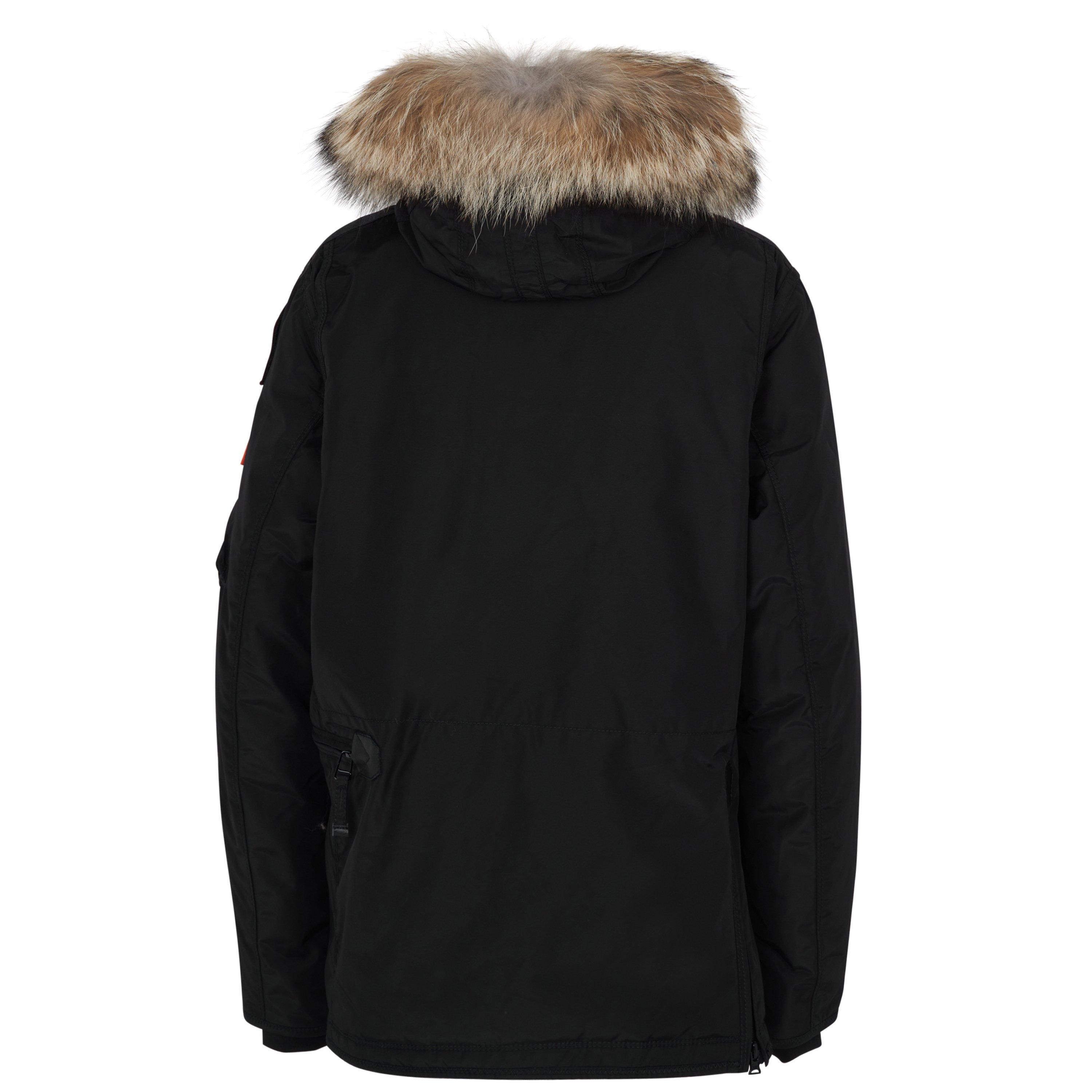 Black 541 - Parajumpers - Kids' Right Hand Duck Down Hooded Parka - 2