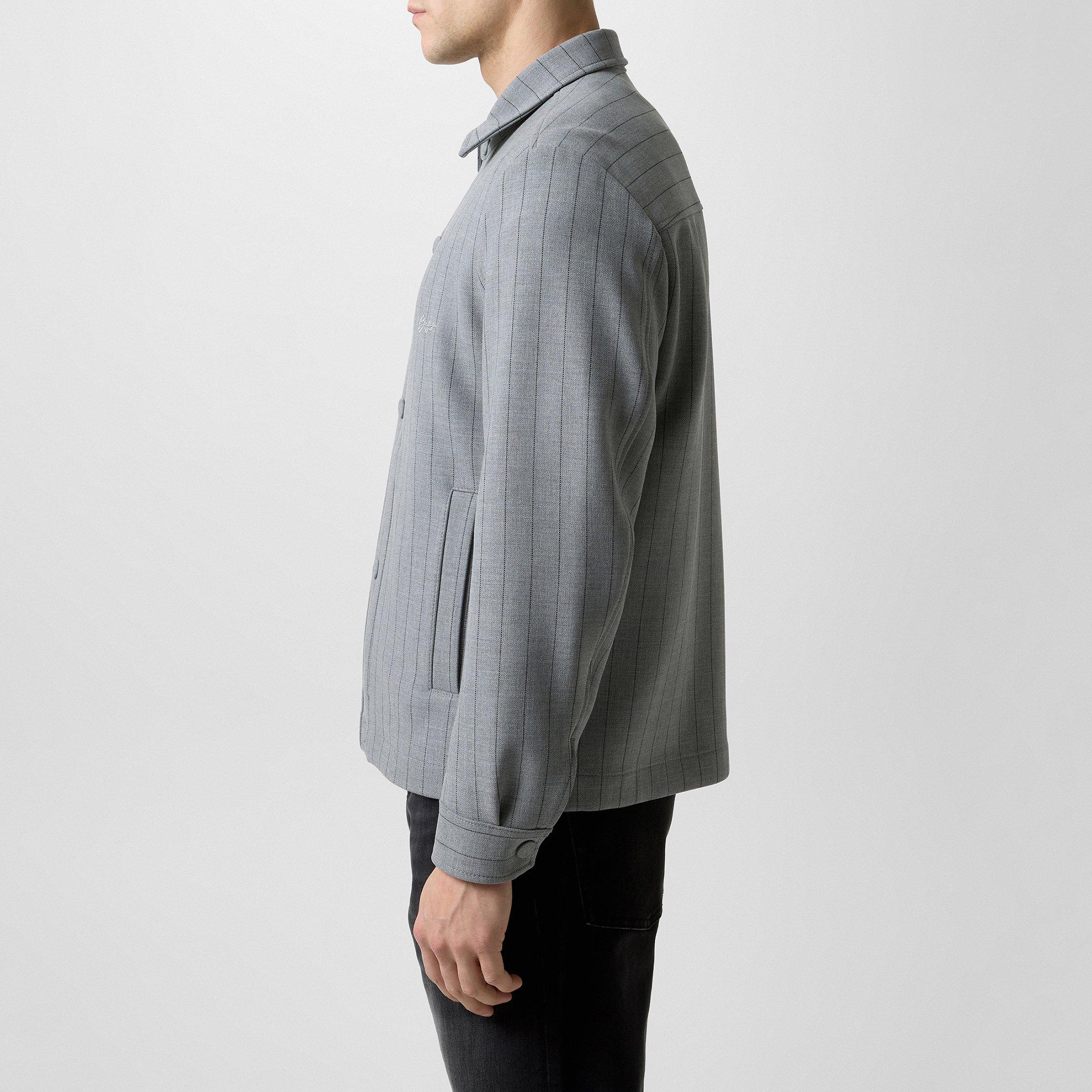 Medium Grey 030 - Boss - Men's CarperCoach Overshirt - 5