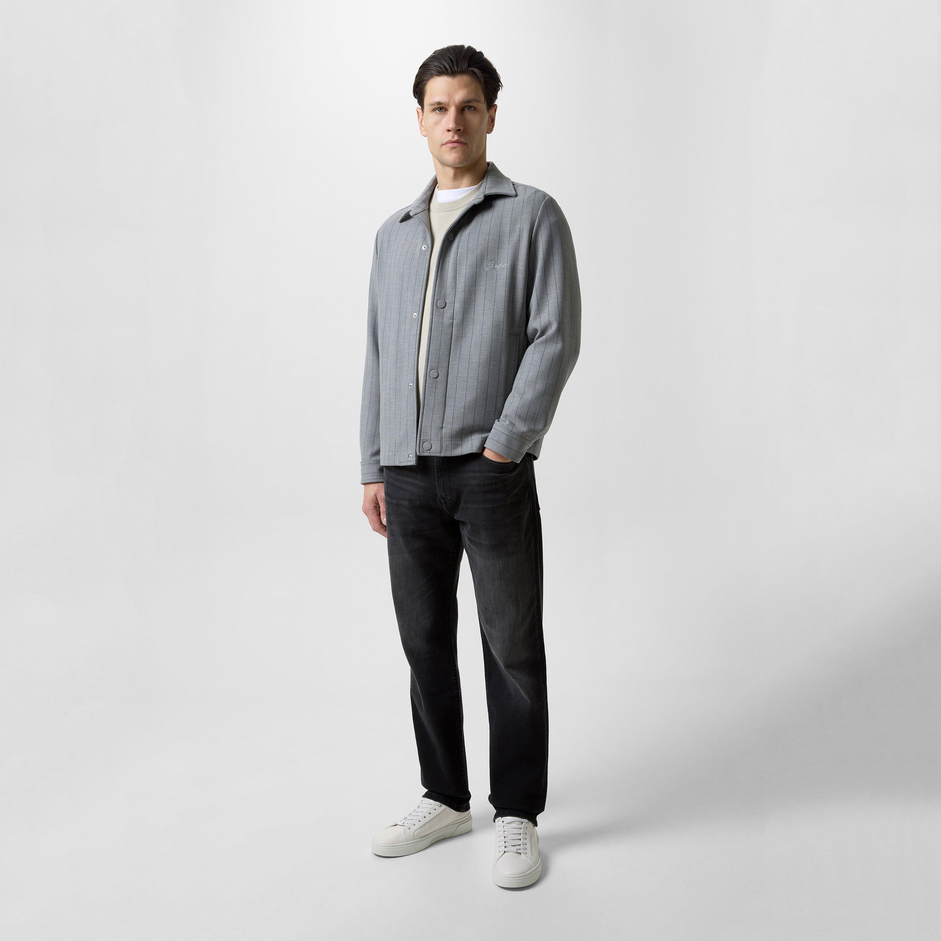 Medium Grey 030 - Boss - Men's CarperCoach Overshirt - 6