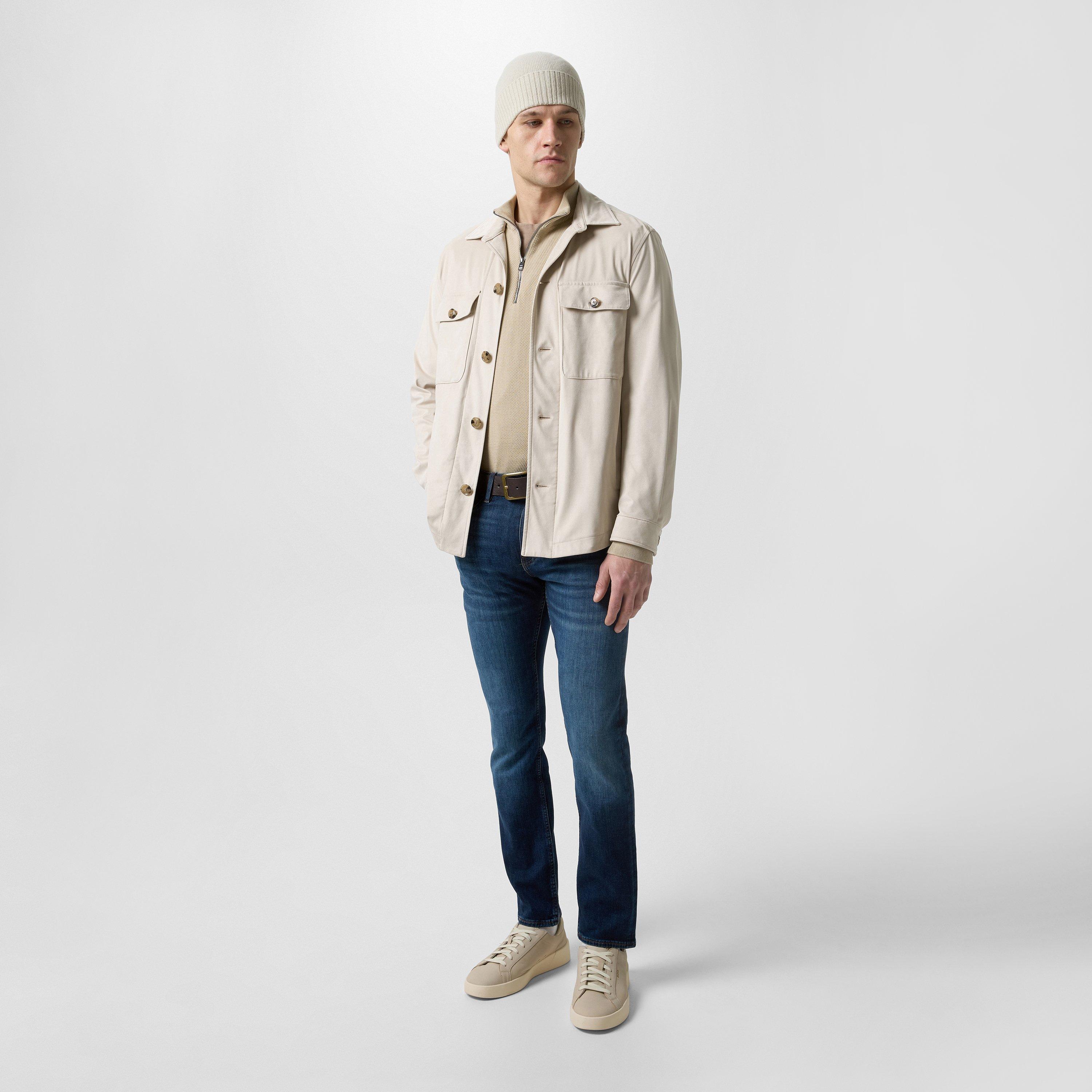 Open White 131 - Boss - Men's C-Carper-Os-244 01 Black Overshirt - 6