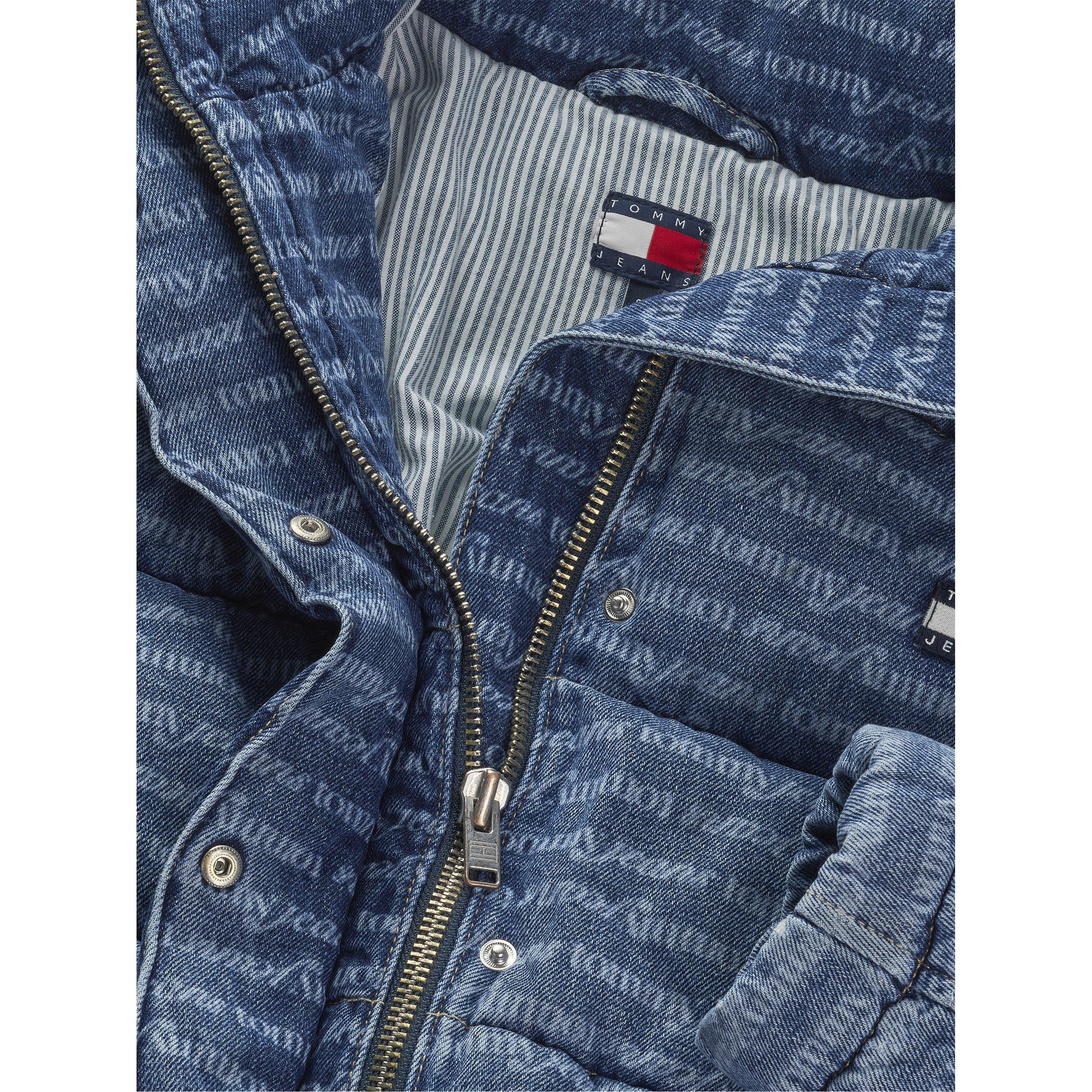 Tamni Denim - Tommy Jeans - Women's Short Puffer Jacket - 5