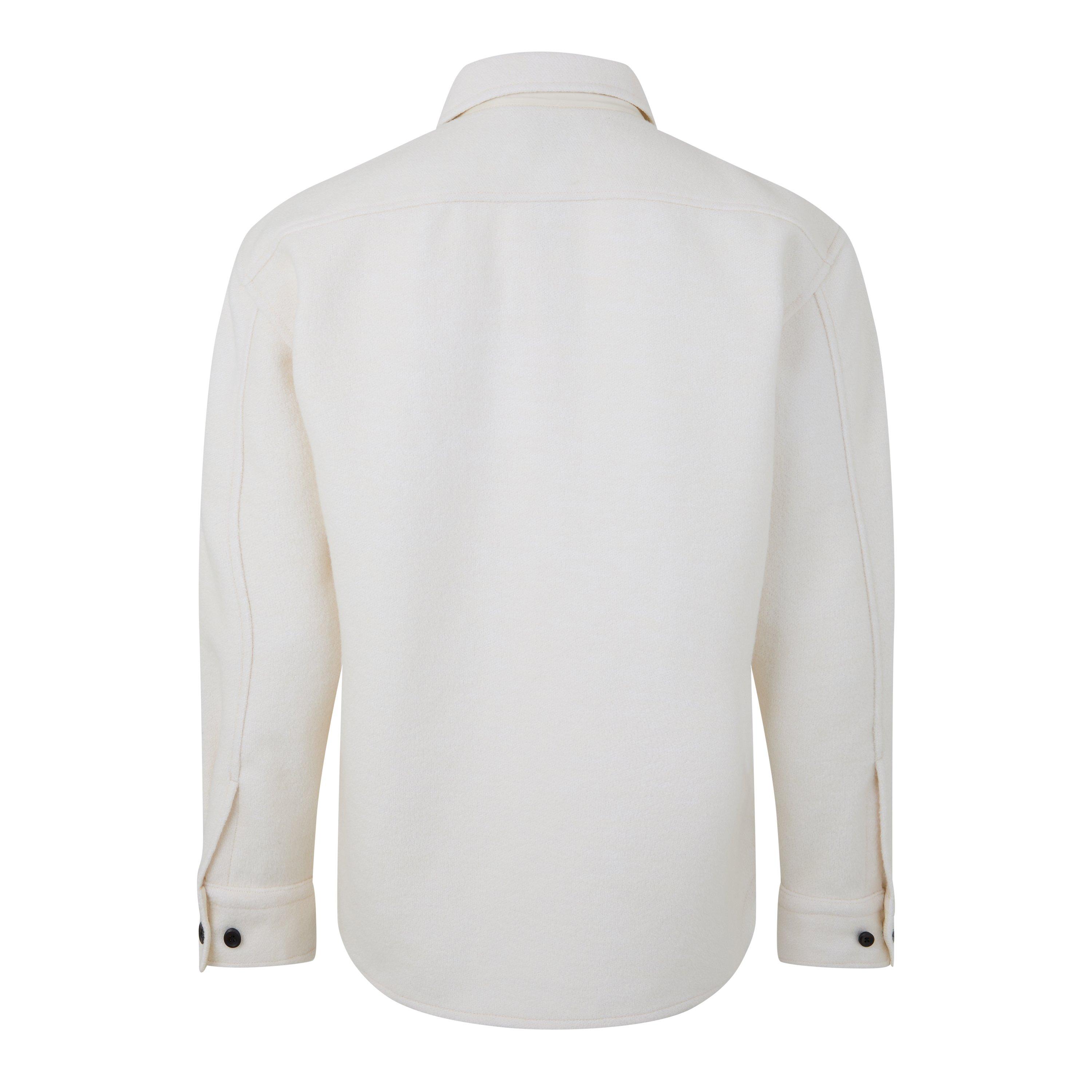 White YAC - Calvin Klein - Men's Boucle Heavyweight Overshirt - 7