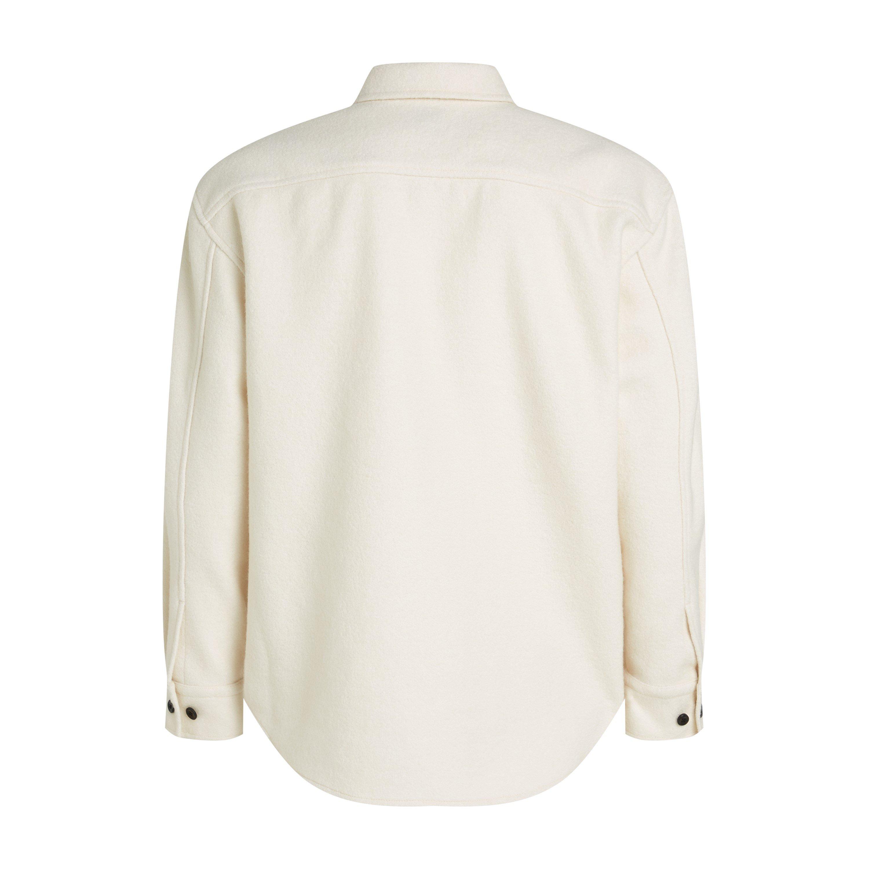 White YAC - Calvin Klein - Men's Boucle Heavyweight Overshirt - 6