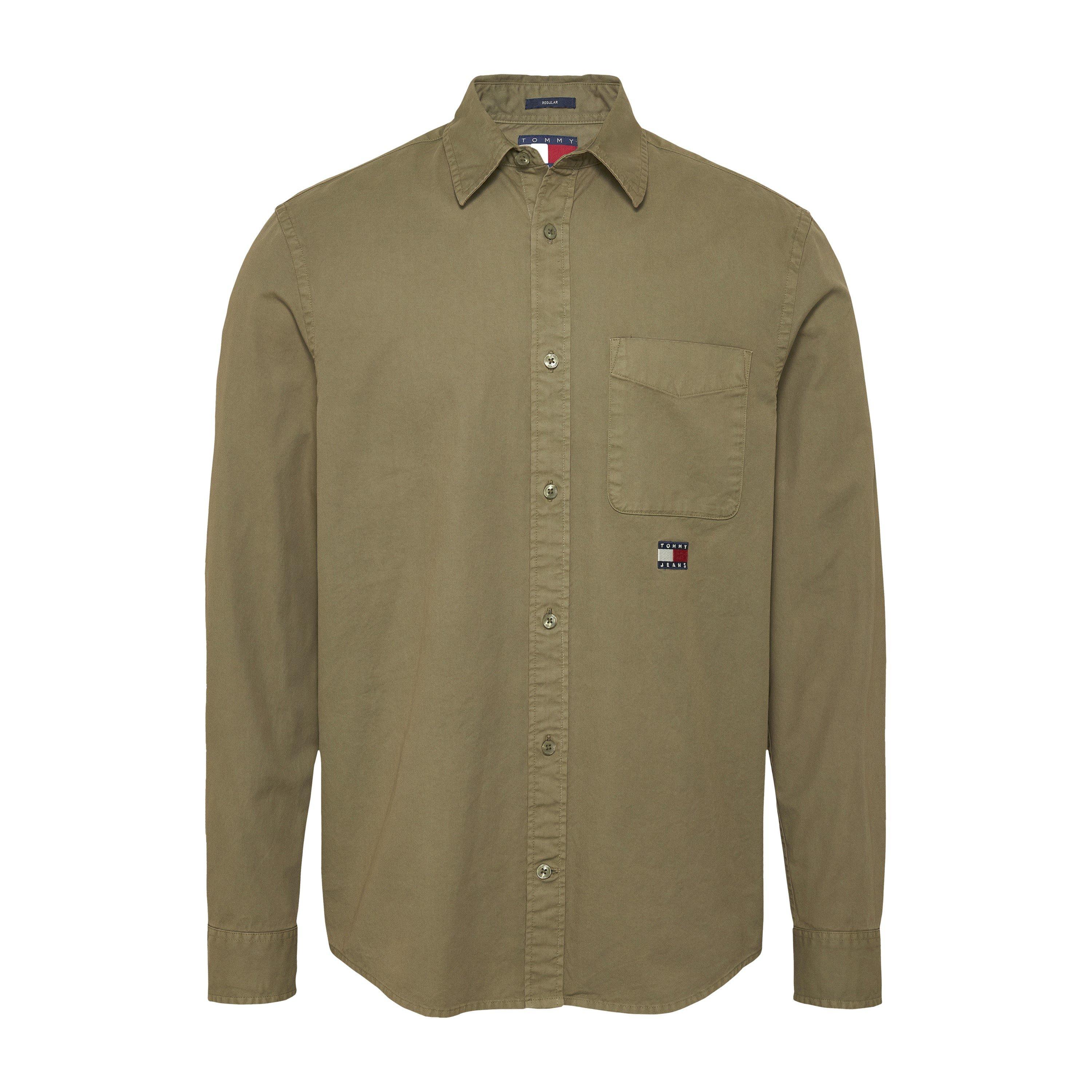 Tommy Jeans Men's Regular Washed Twill Overshirt