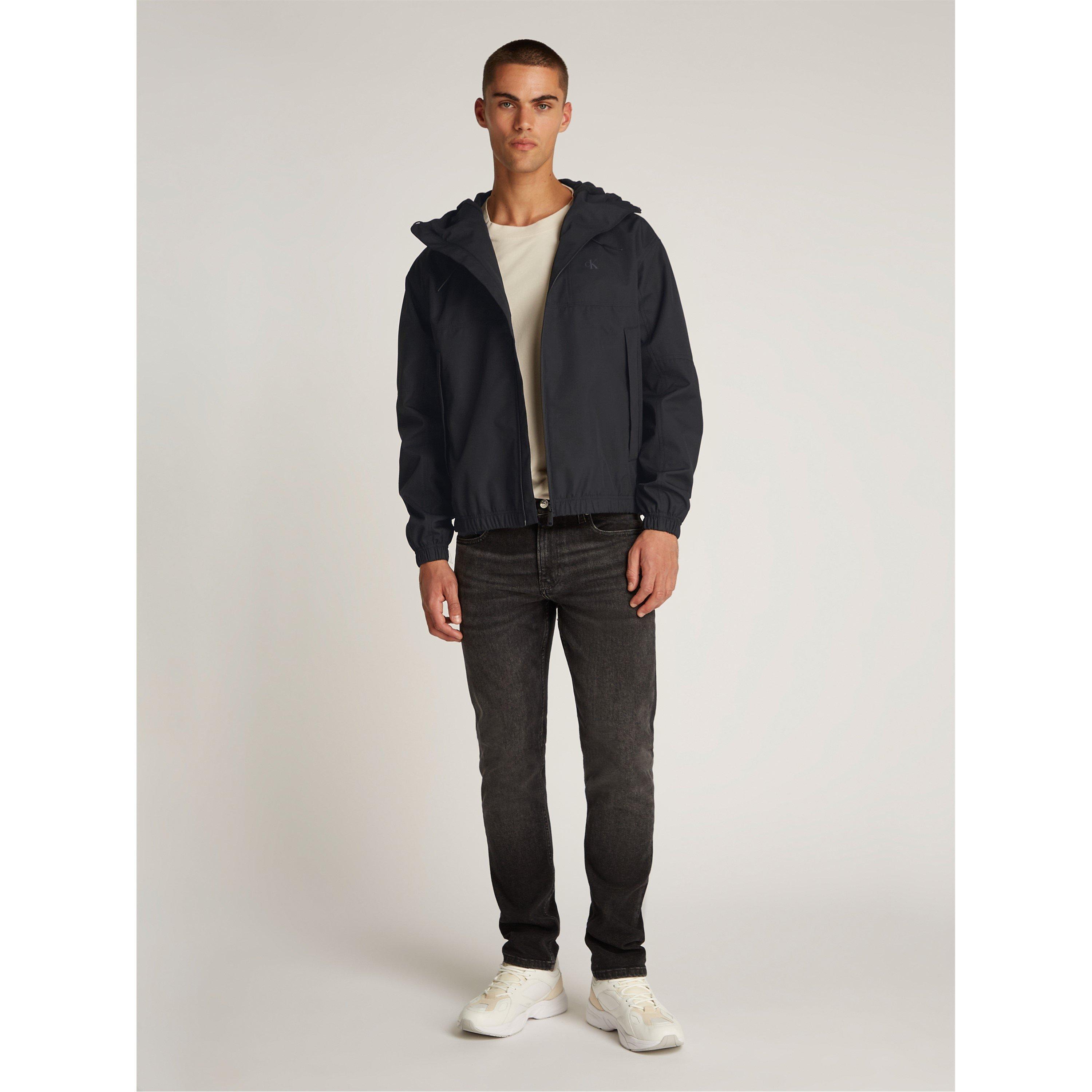 CK Black - Calvin Klein Jeans - Men's Long Sleeve Windbreaker - 7