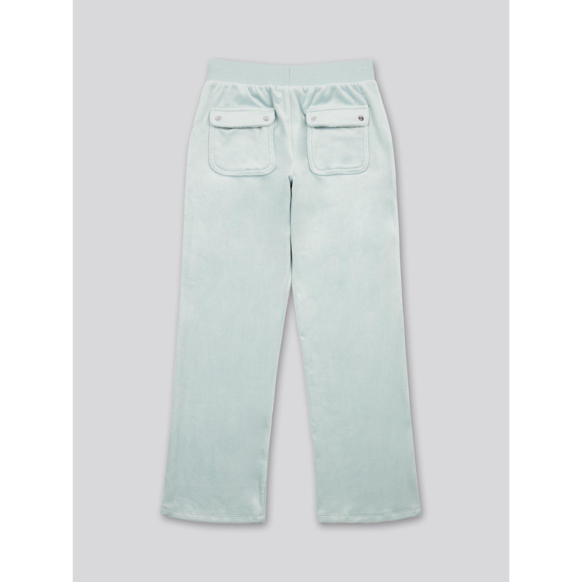 Grey Mist A27 - Juicy Couture - Kids' Diamante Open Hem Jersey Joggers - 3