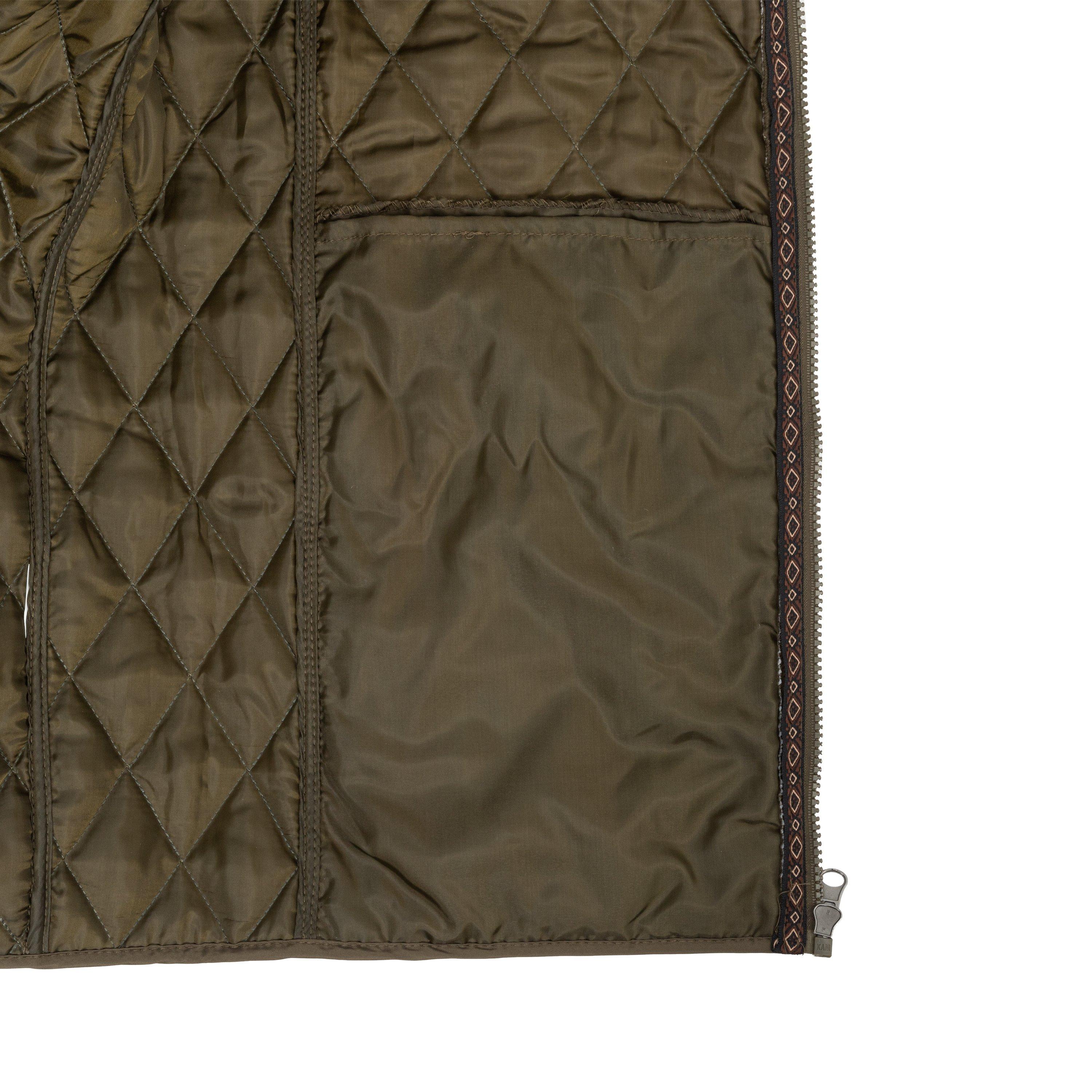 Army green - Howick - Full Zip Long Sleeve Quilted Jacket - 7
