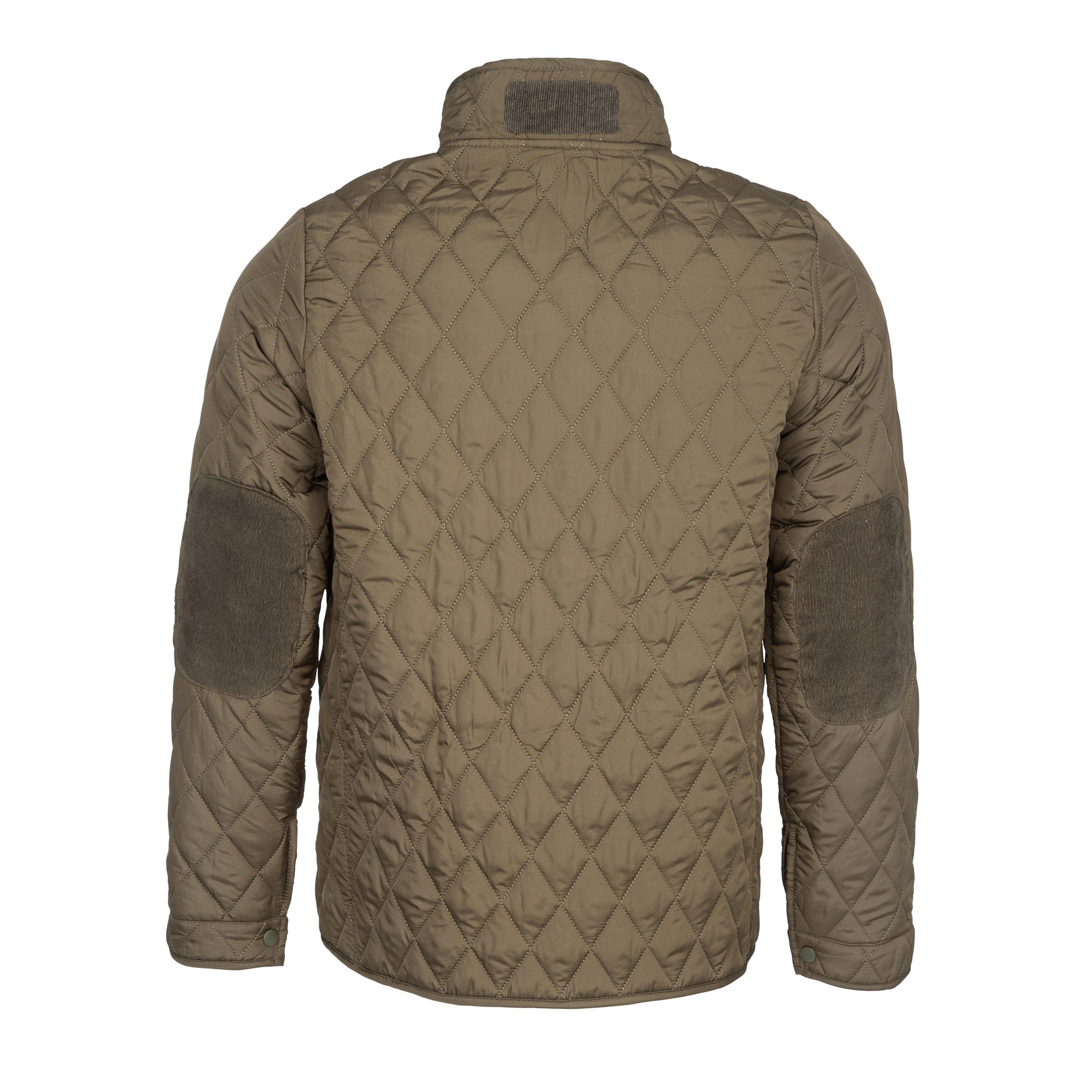Army green - Howick - Full Zip Long Sleeve Quilted Jacket - 2