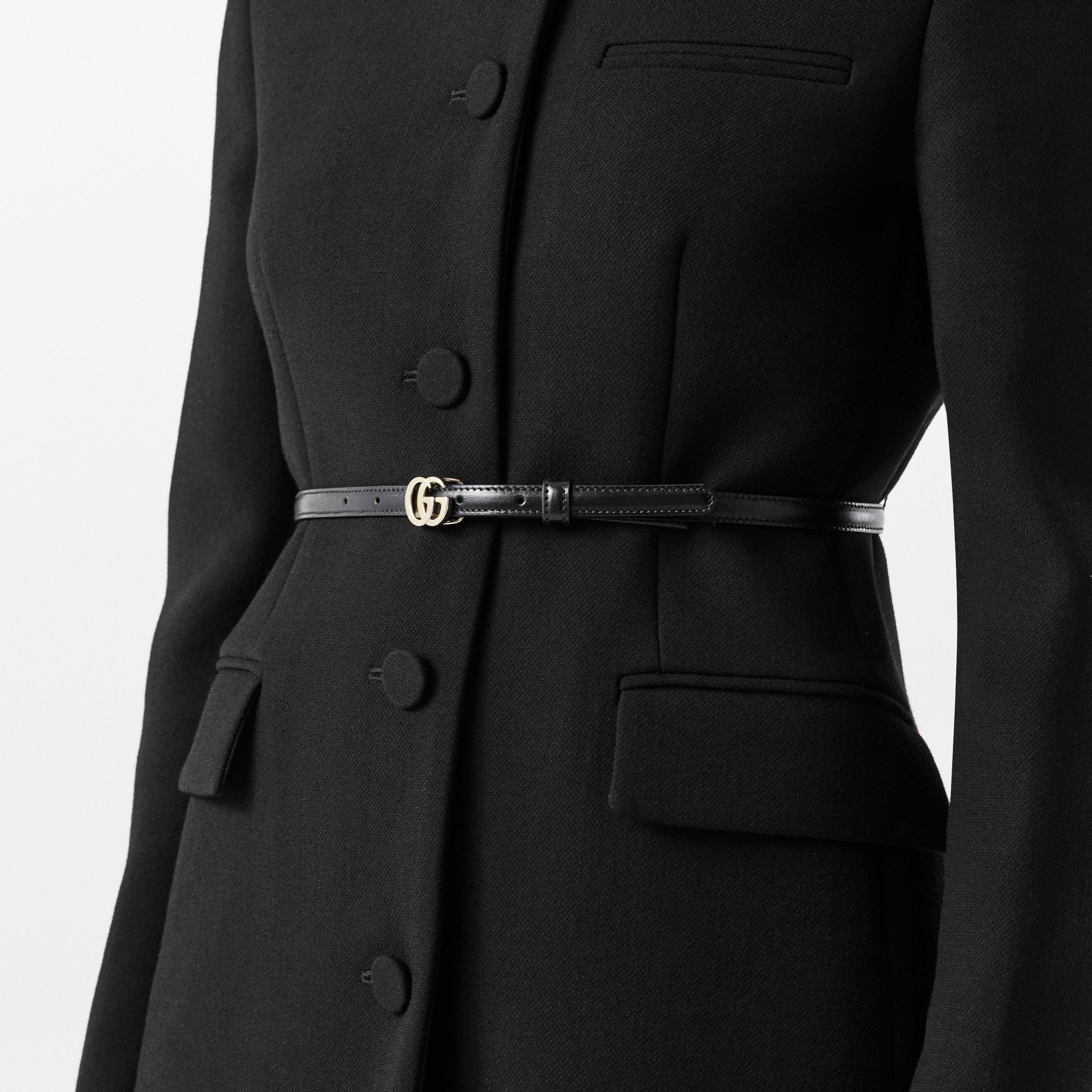 Black - Gucci - Women's  Wool Long Sleeve Blazer - 5