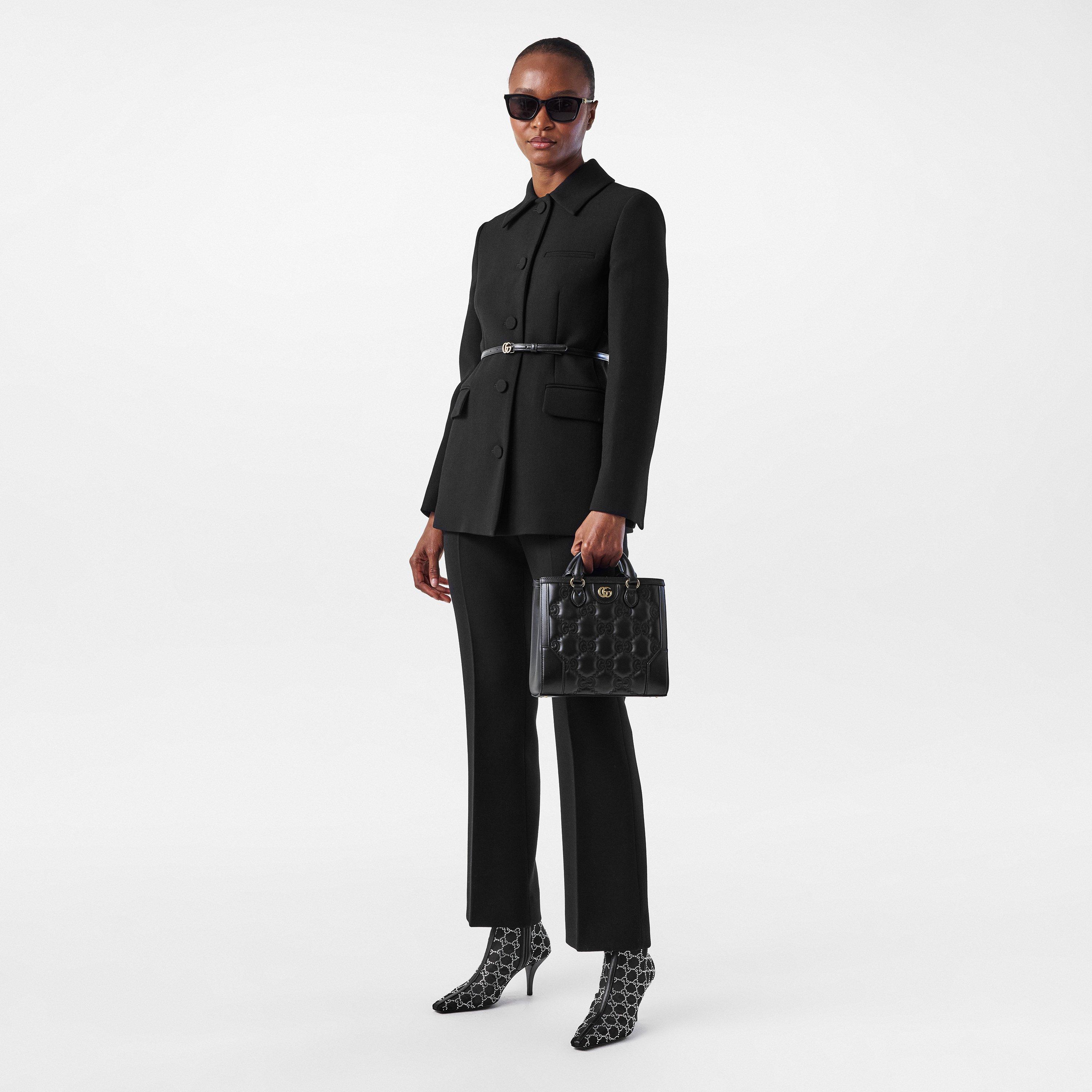 Black - Gucci - Women's  Wool Long Sleeve Blazer - 6