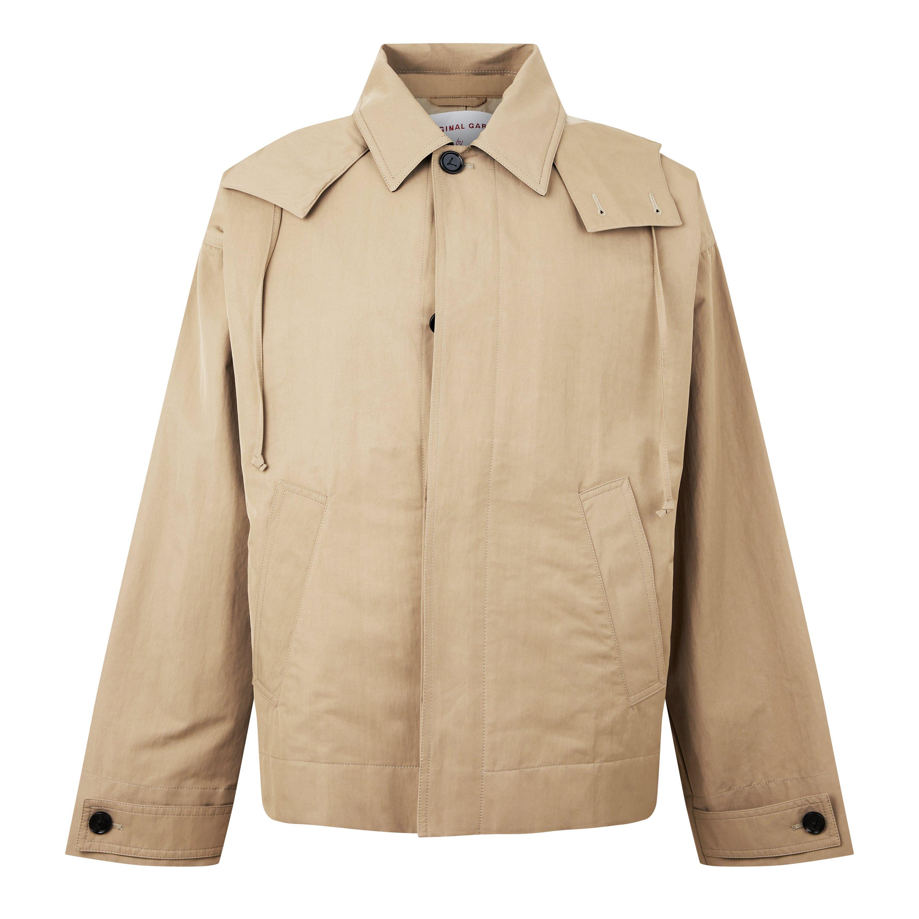 Taupe/Oat - Bottega Veneta - Tech Cotton Blouson - 1