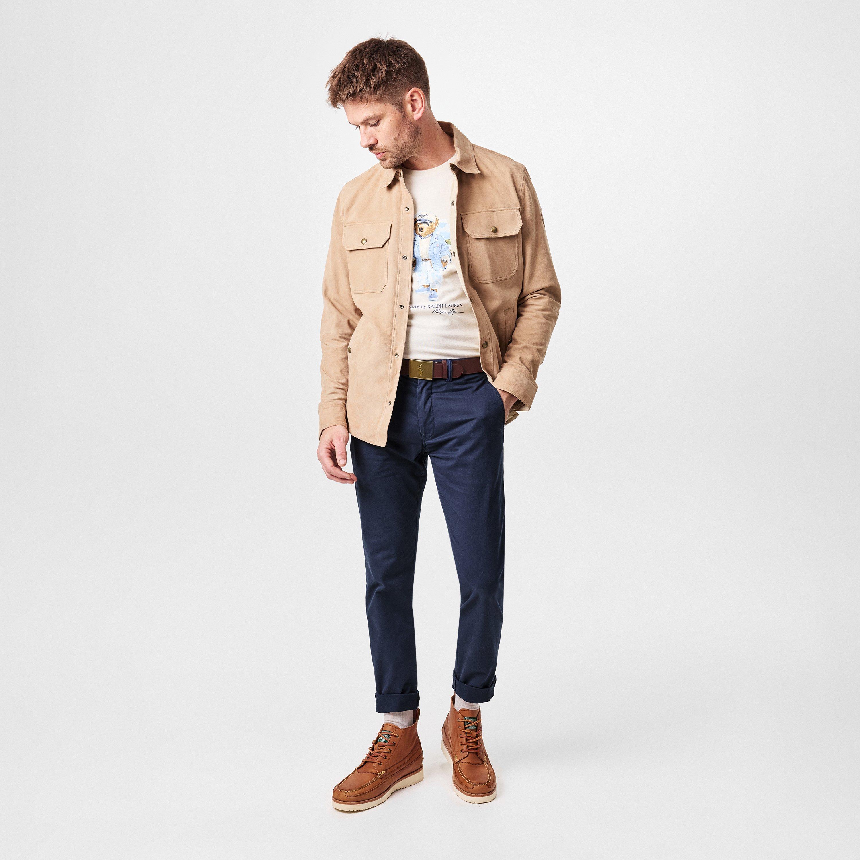 Polo Ralph Lauren | Reversible Suede Shirt Jacket | Leather Polo Ralph Lauren | Reversible Suede Shirt Jacket | Leather