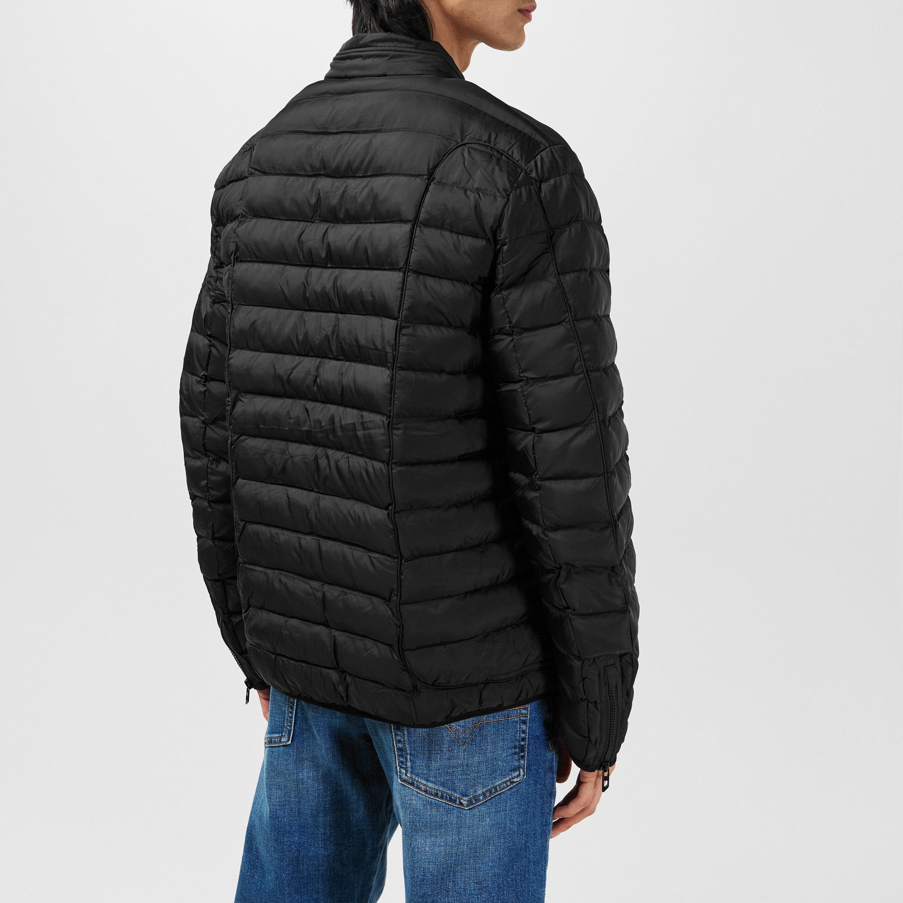 9XX Nero - Diesel - Men's Short Puffer Jacket - 4