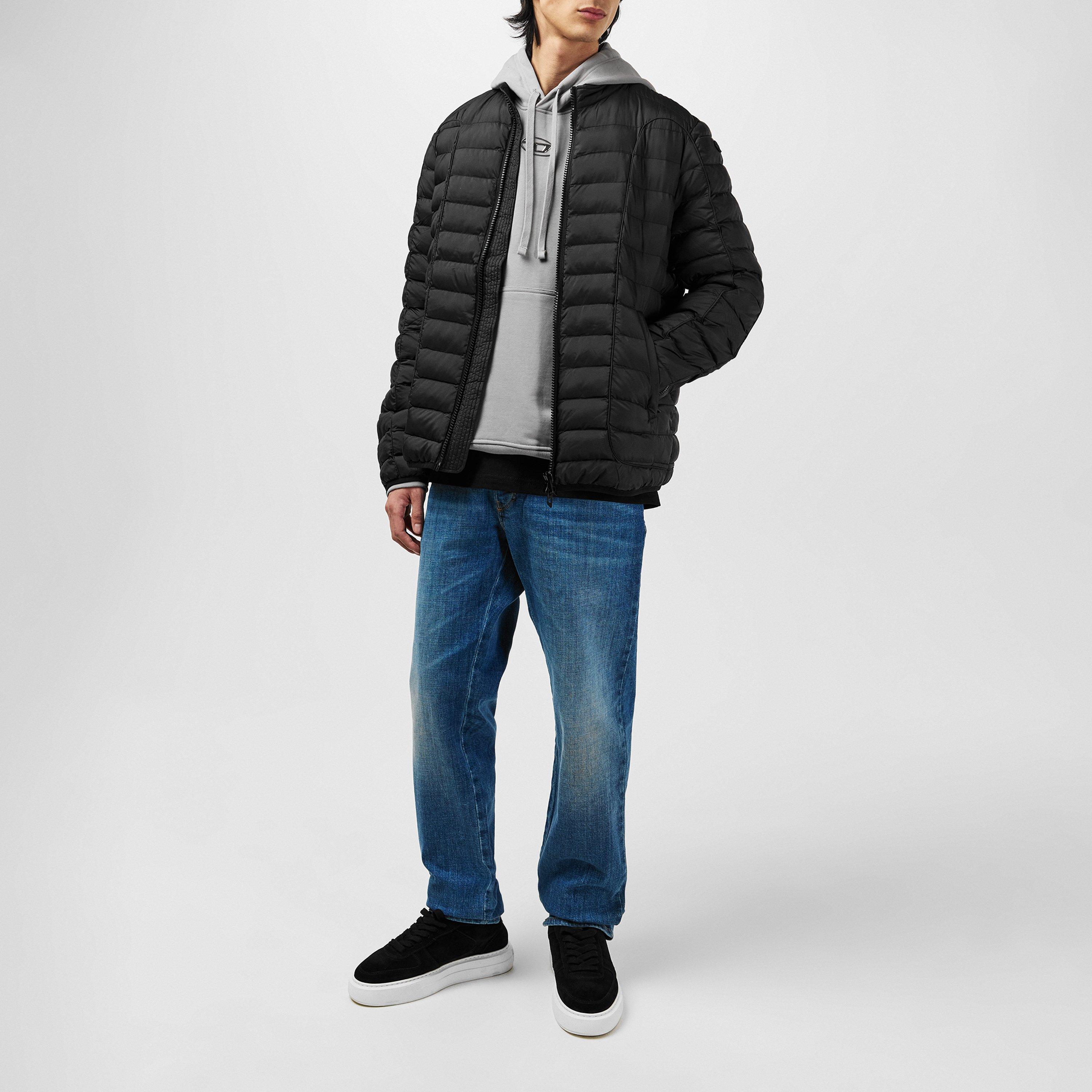 9XX Nero - Diesel - Men's Short Puffer Jacket - 5