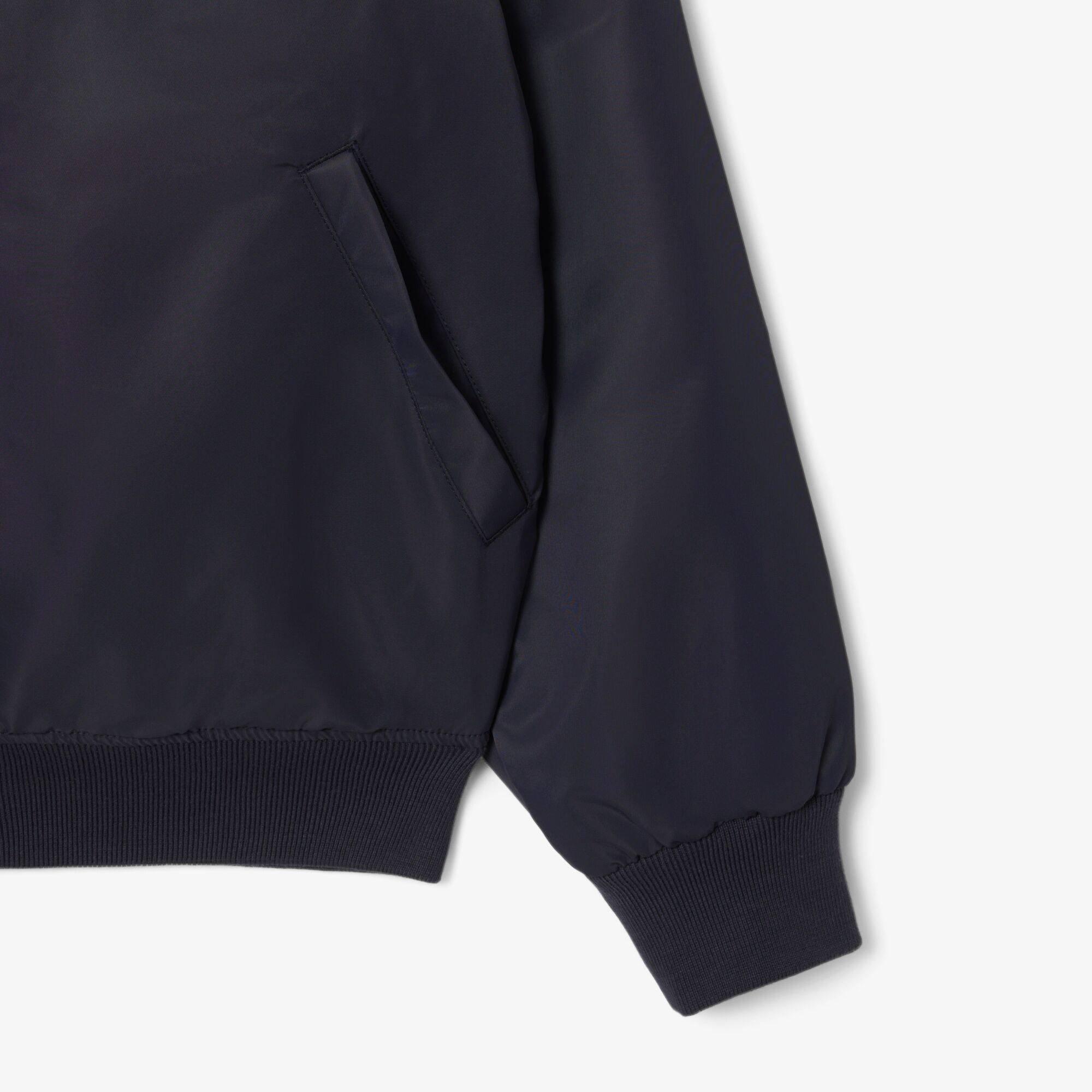 Navy HDE - Lacoste - Men's Water Repellent Varsity Jacket - 3