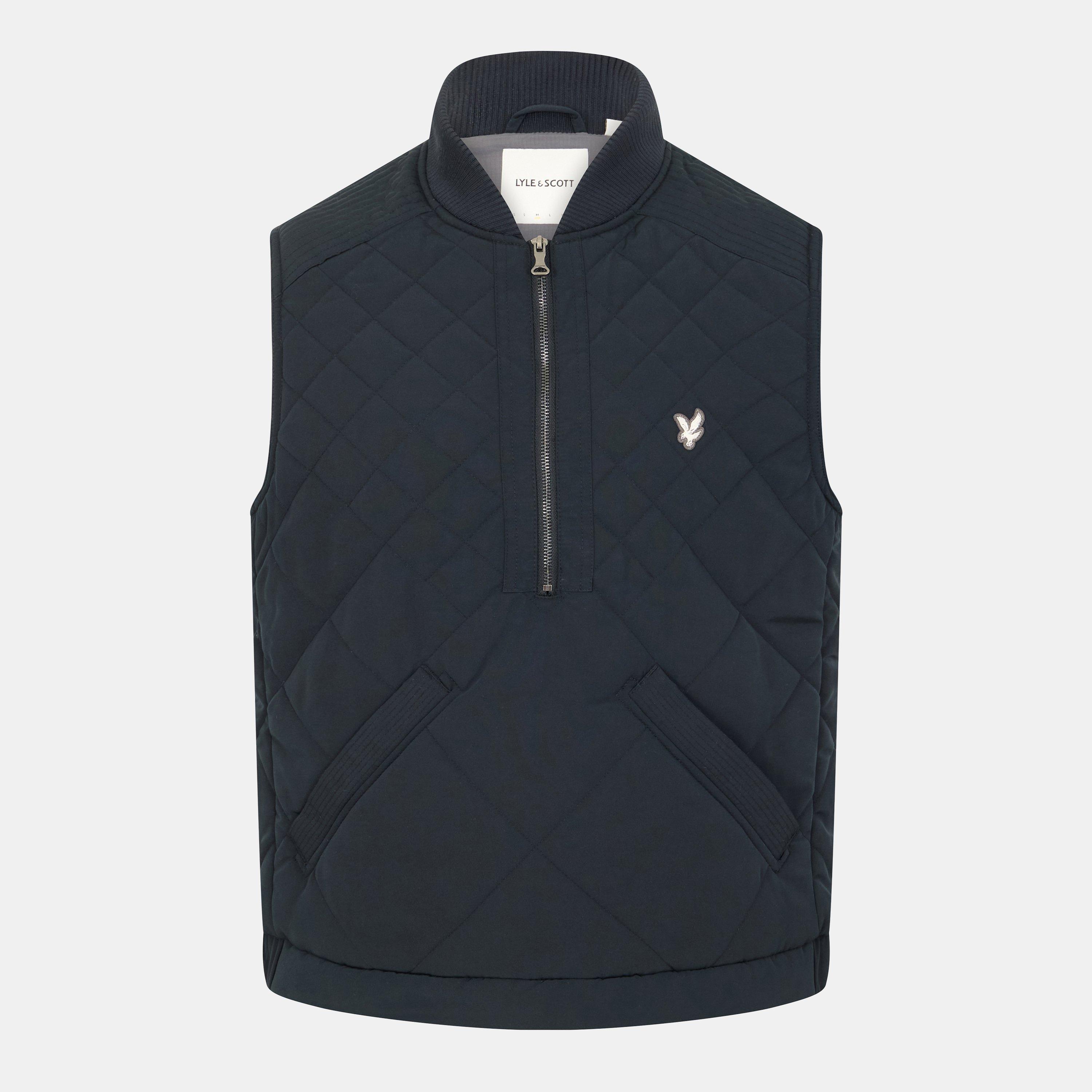 Lacquer - Lyle and Scott - Men's Quilted Zip Gilet - 1