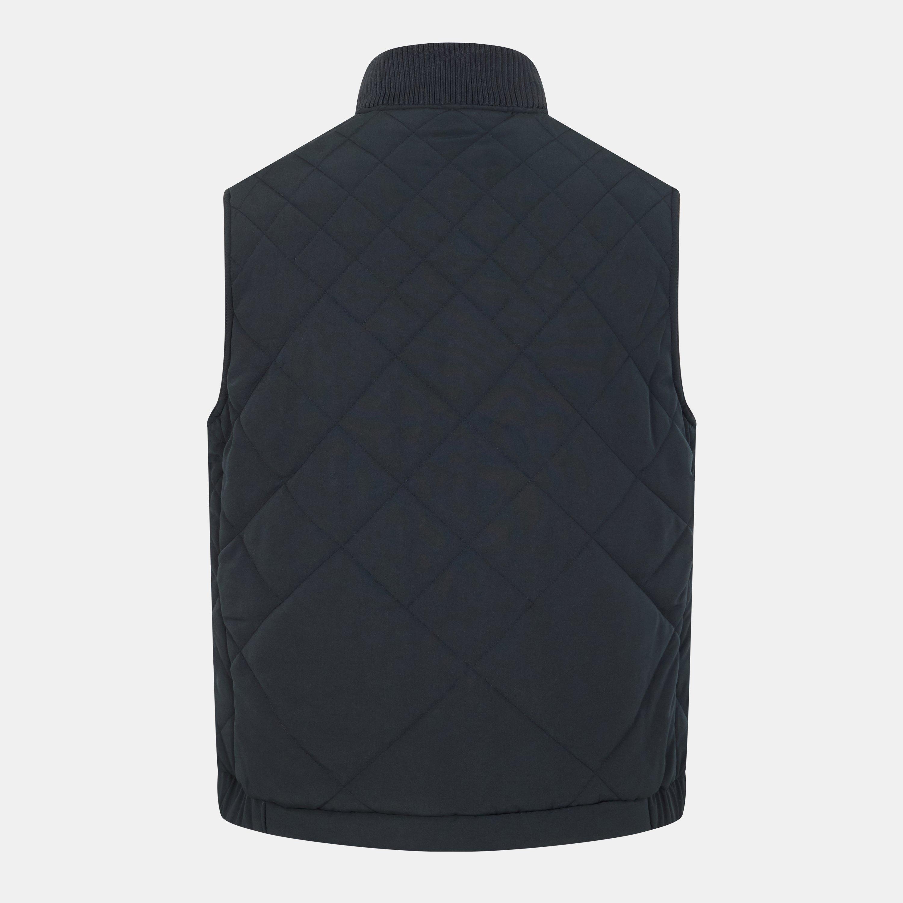 Lacquer - Lyle and Scott - Men's Quilted Zip Gilet - 2