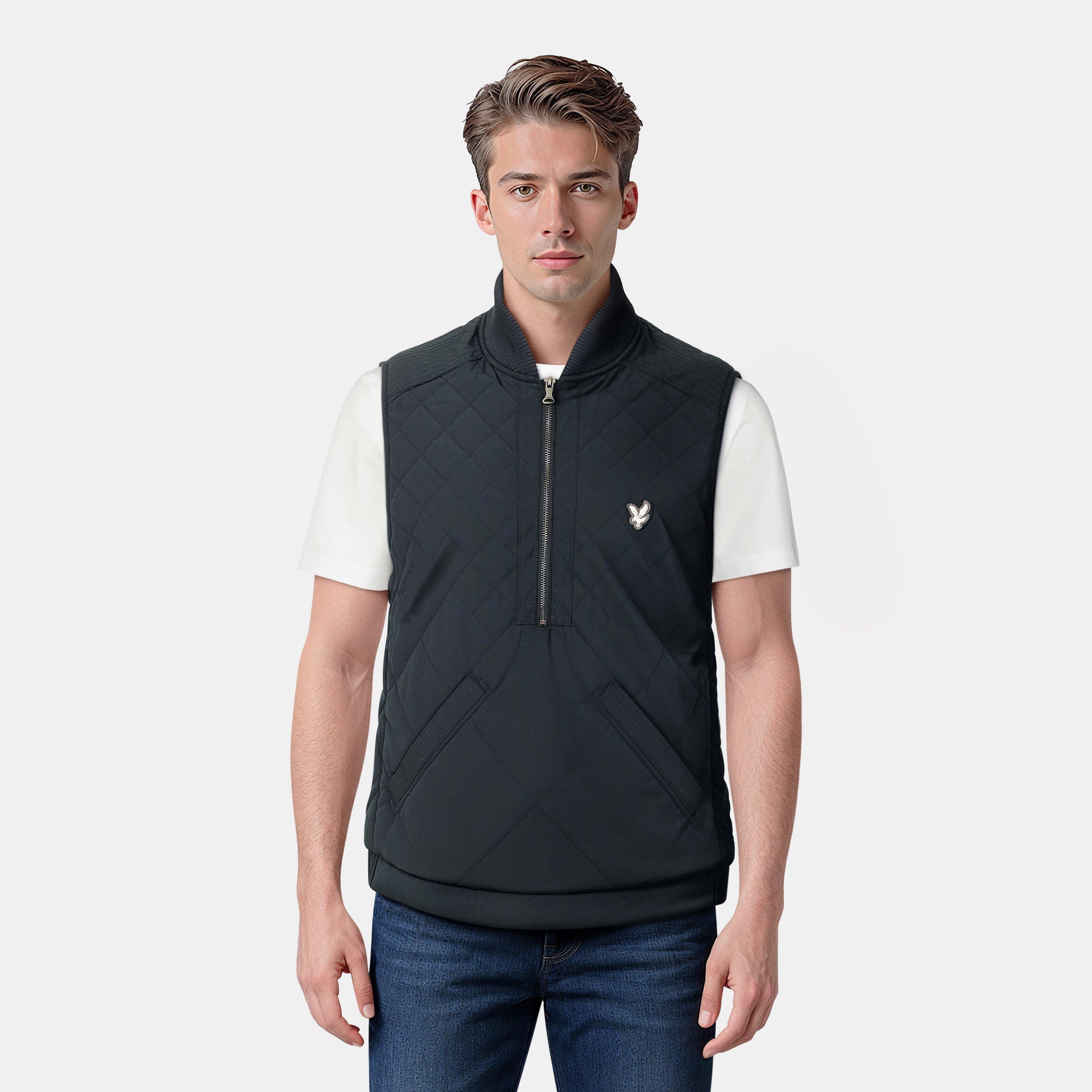 Lacquer - Lyle and Scott - Men's Quilted Zip Gilet - 3