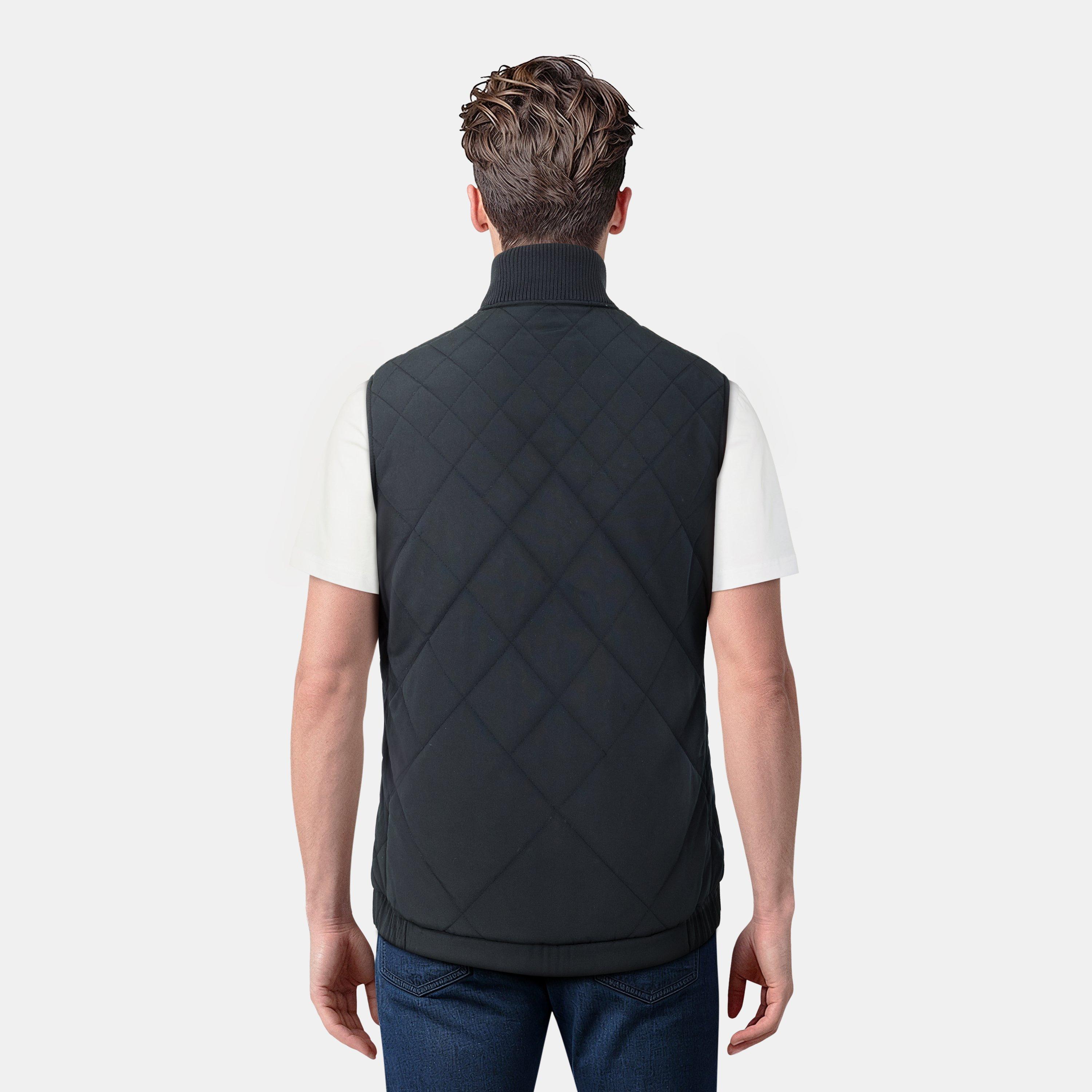 Lacquer - Lyle and Scott - Men's Quilted Zip Gilet - 4