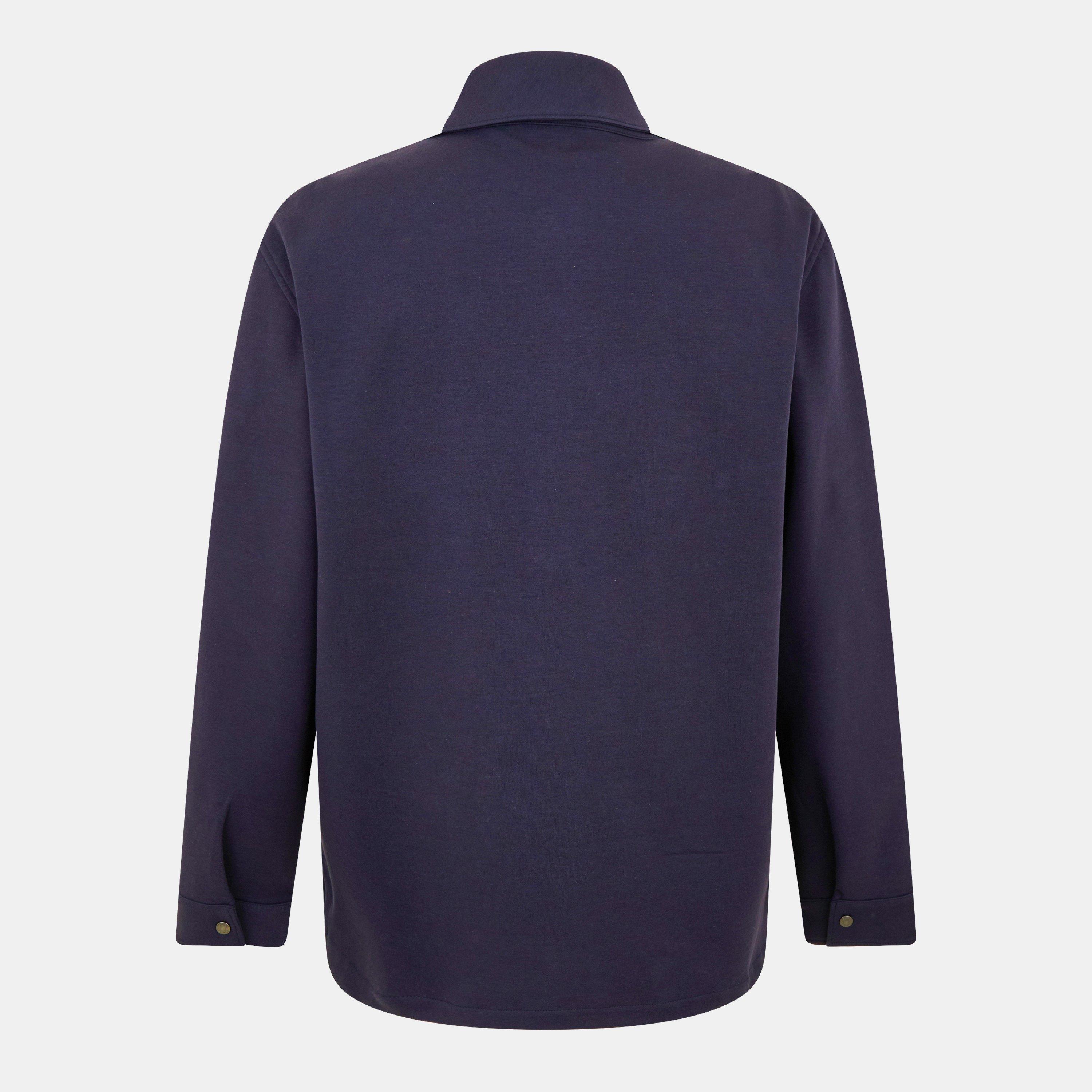 Navy 742 - Moncler - Men's  Cotton Long Sleeve Overshirt - 2