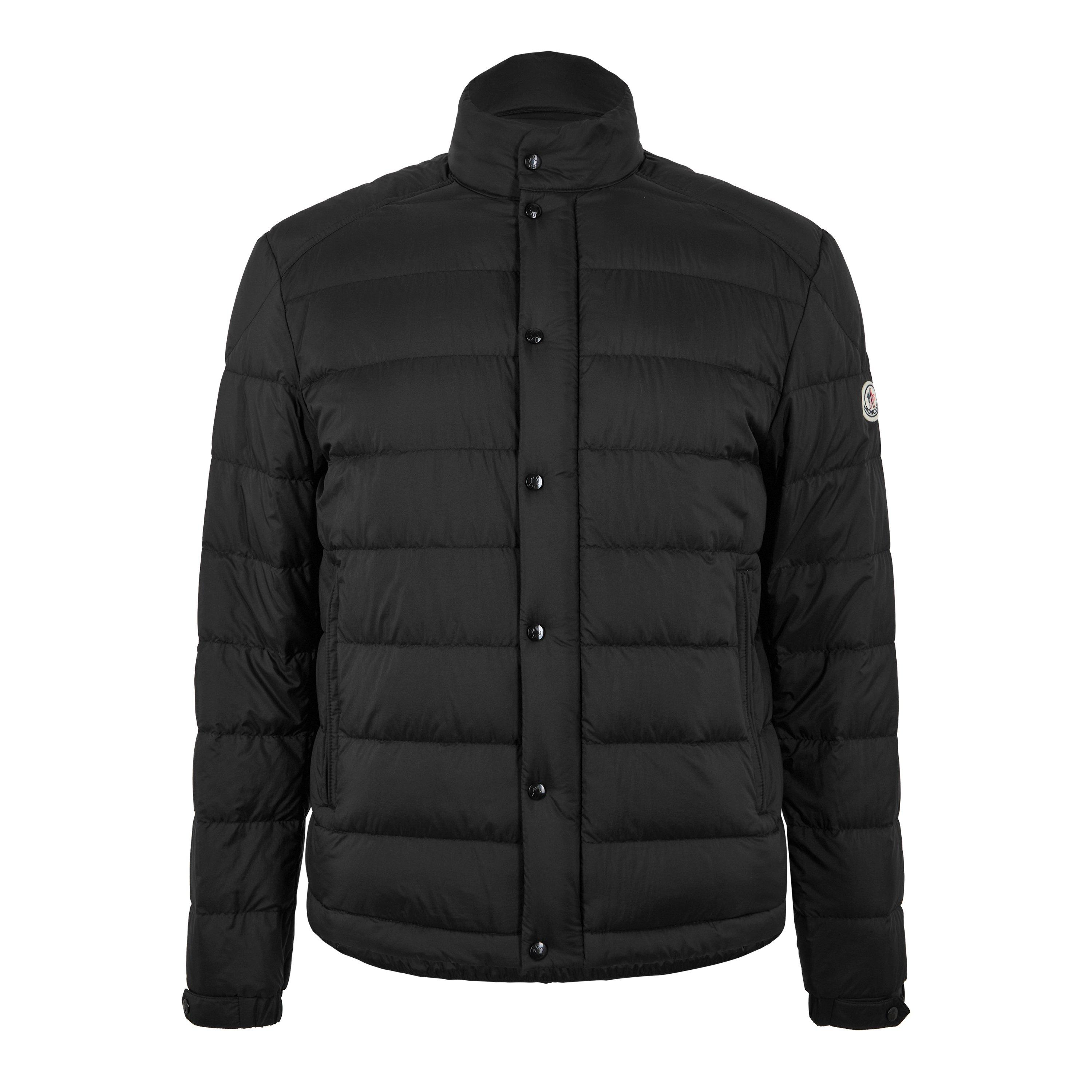 Black 999 - Moncler - Men's Selves Long Sleeve Short Puffer Jacket - 5