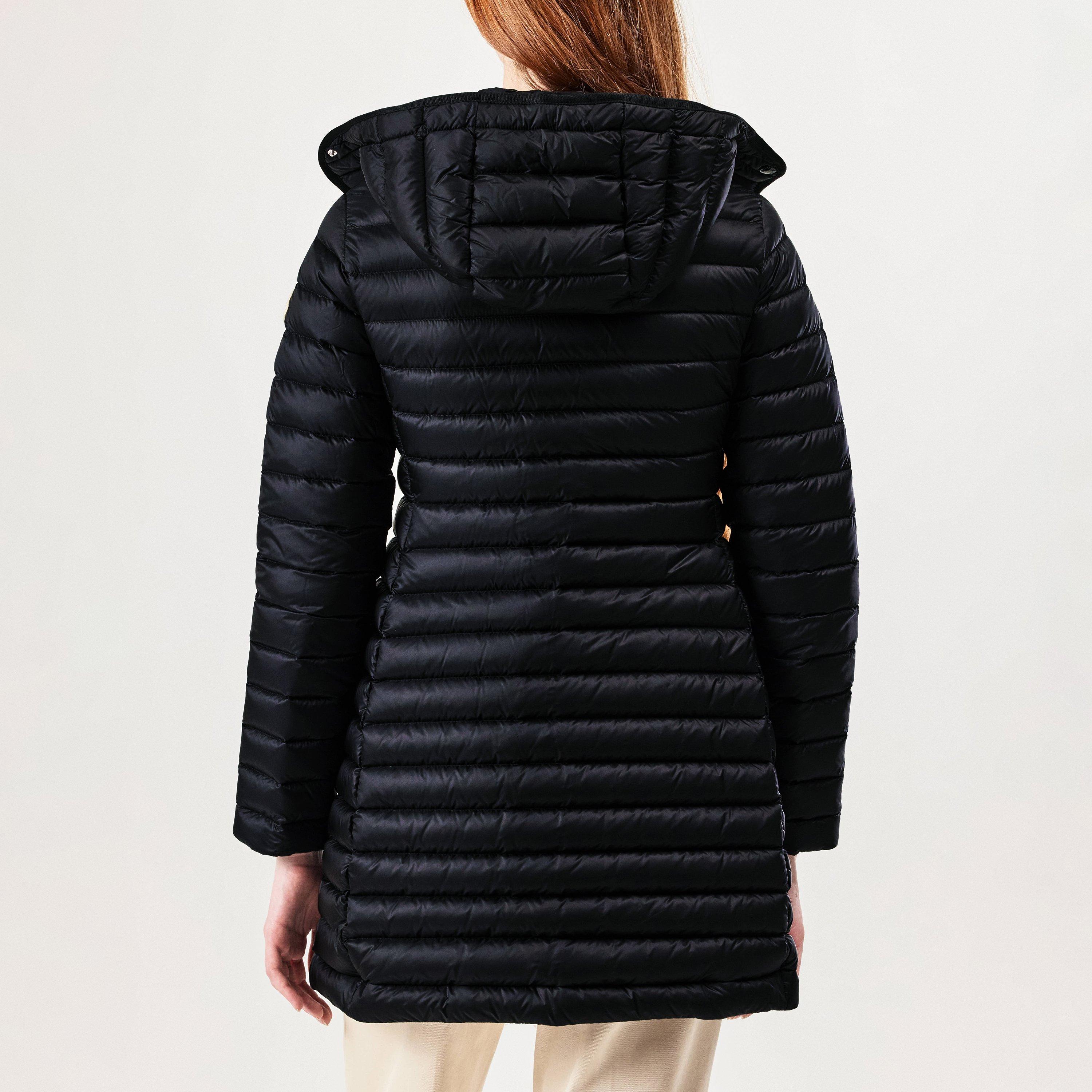 Black 999 - Moncler - Women's Igelong Detachable Hood Long Sleeve 90/10 Goose Down Short Puffer Jacket - 3