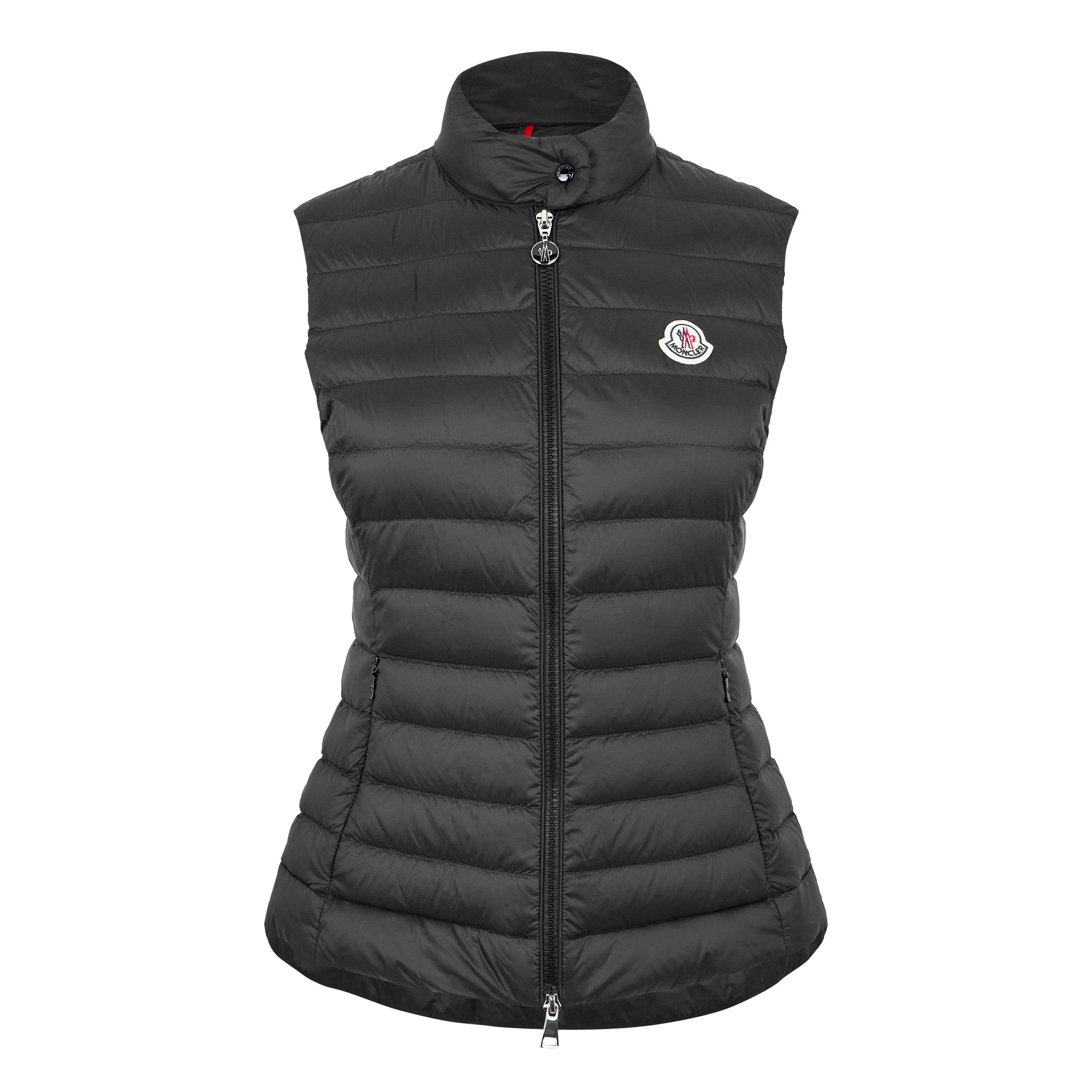 Black 999 - Moncler - Women's Igens Sleeveless Full Zip Gilet - 5