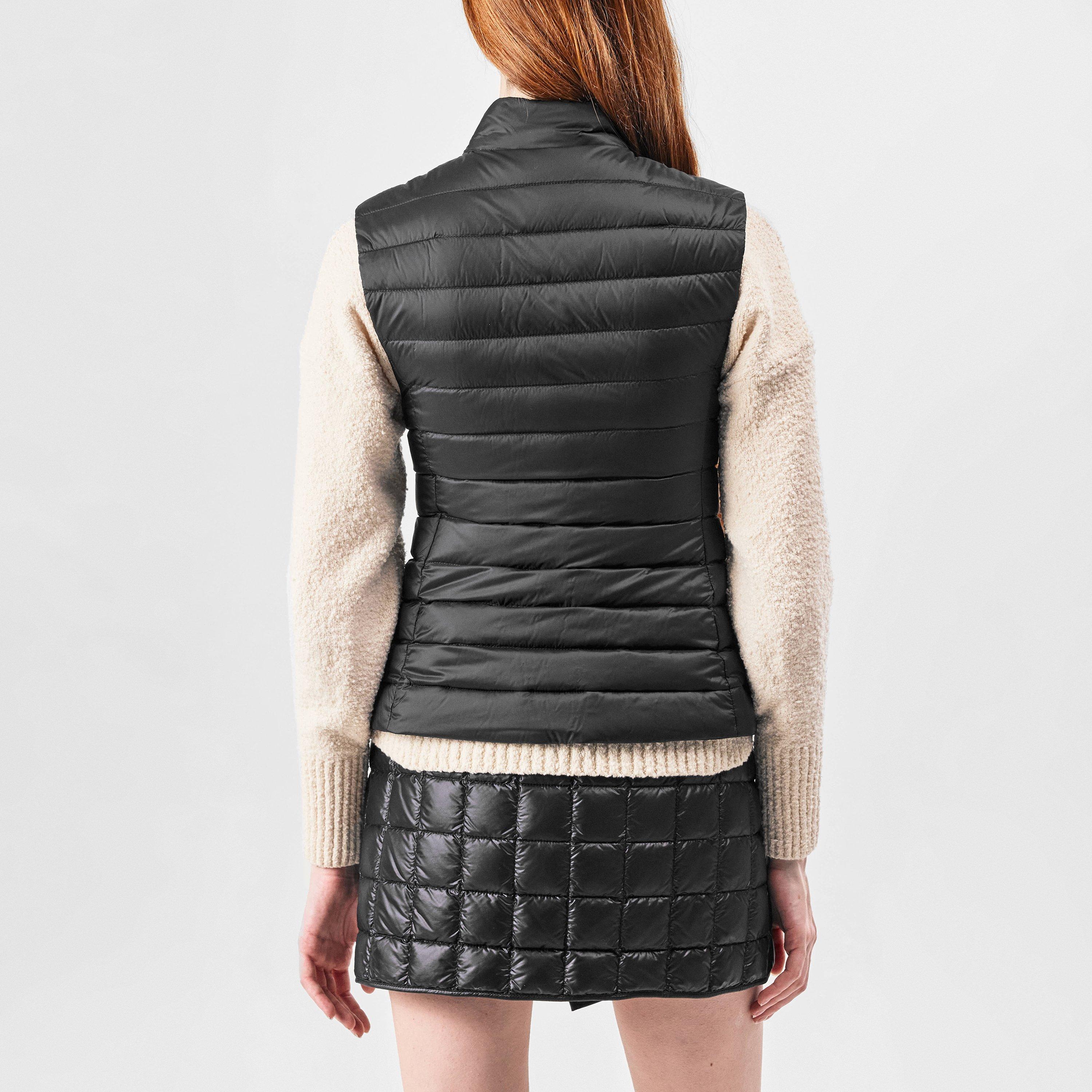 Black 999 - Moncler - Women's Igens Sleeveless Full Zip Gilet - 3