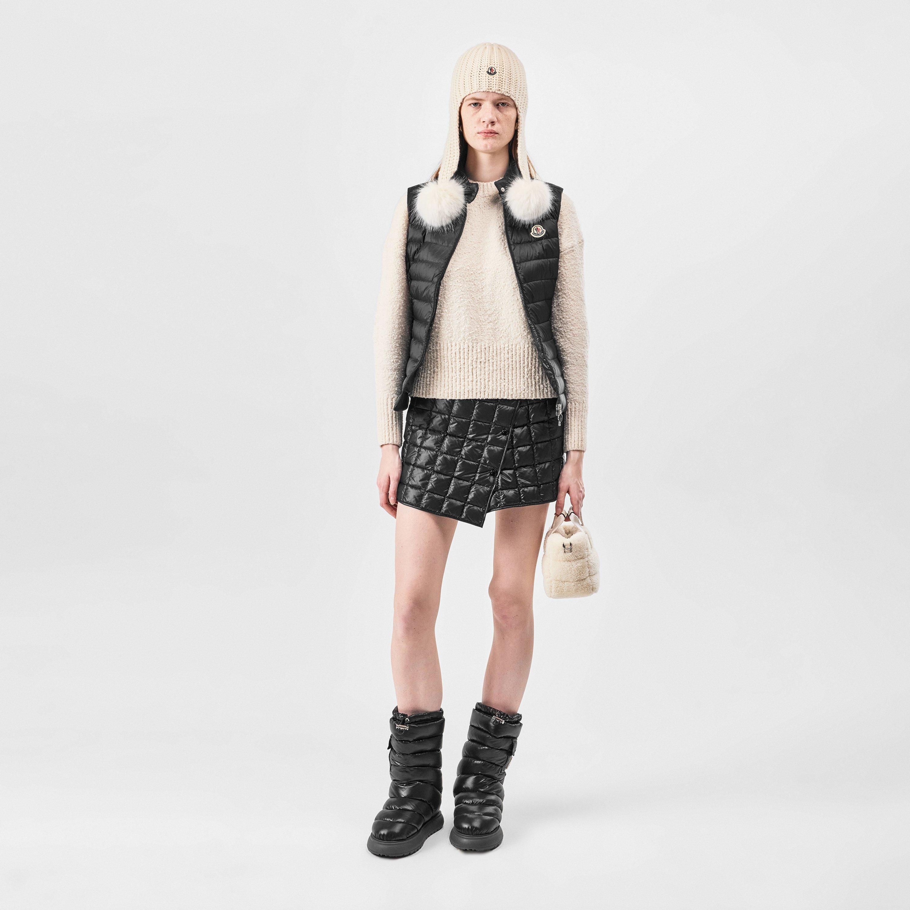 Black 999 - Moncler - Women's Igens Sleeveless Full Zip Gilet - 4