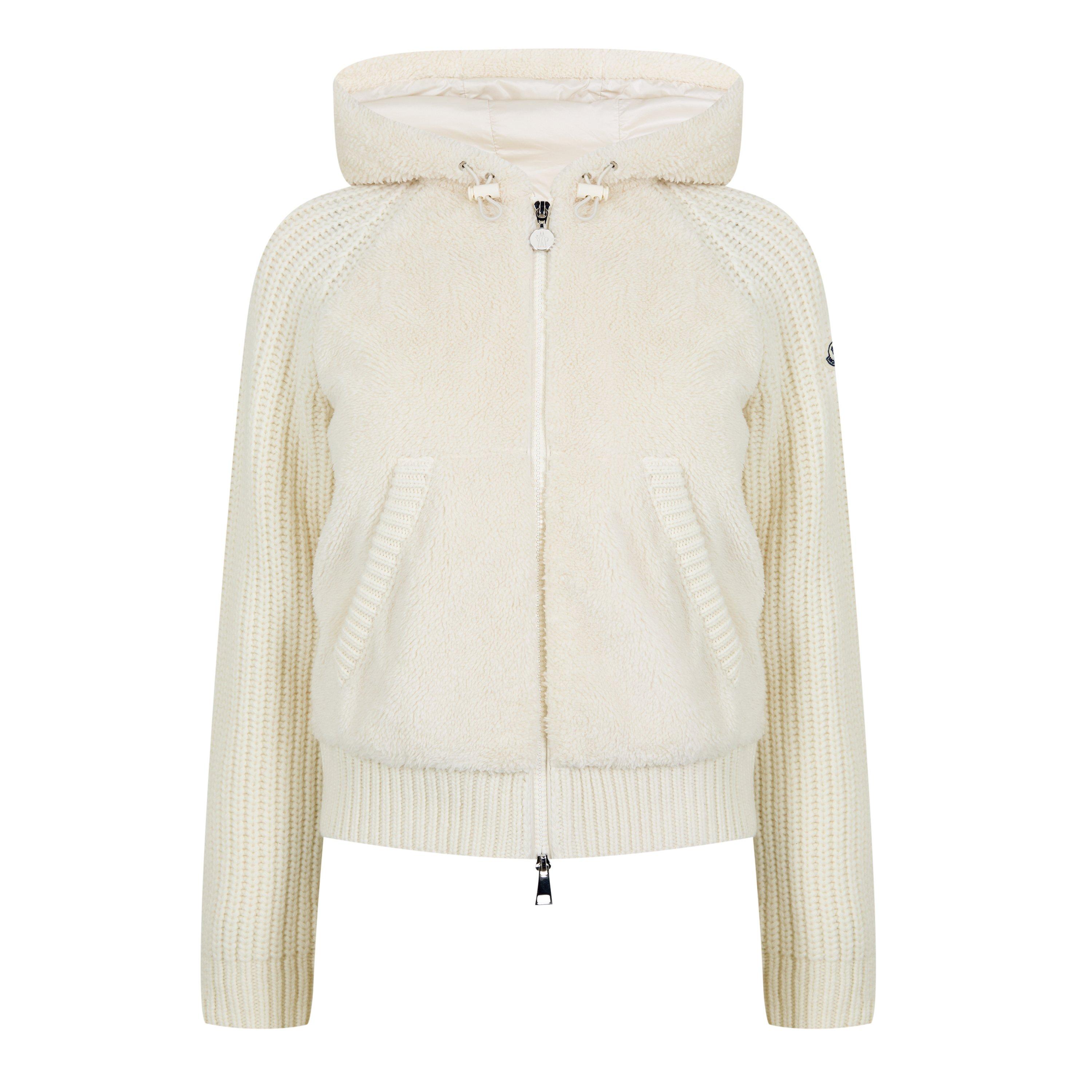 Cream 034 - Moncler - Women's Teddy Insulated Hybrid Jacket - 5