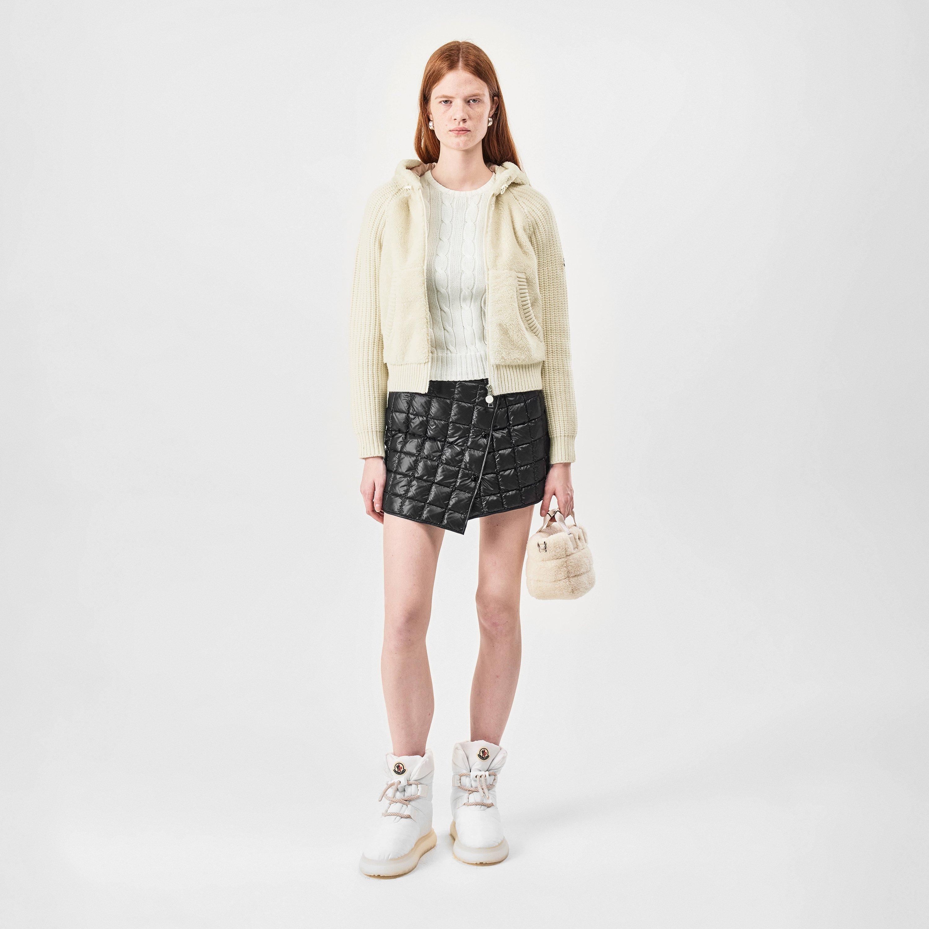 Cream 034 - Moncler - Women's Teddy Insulated Hybrid Jacket - 4