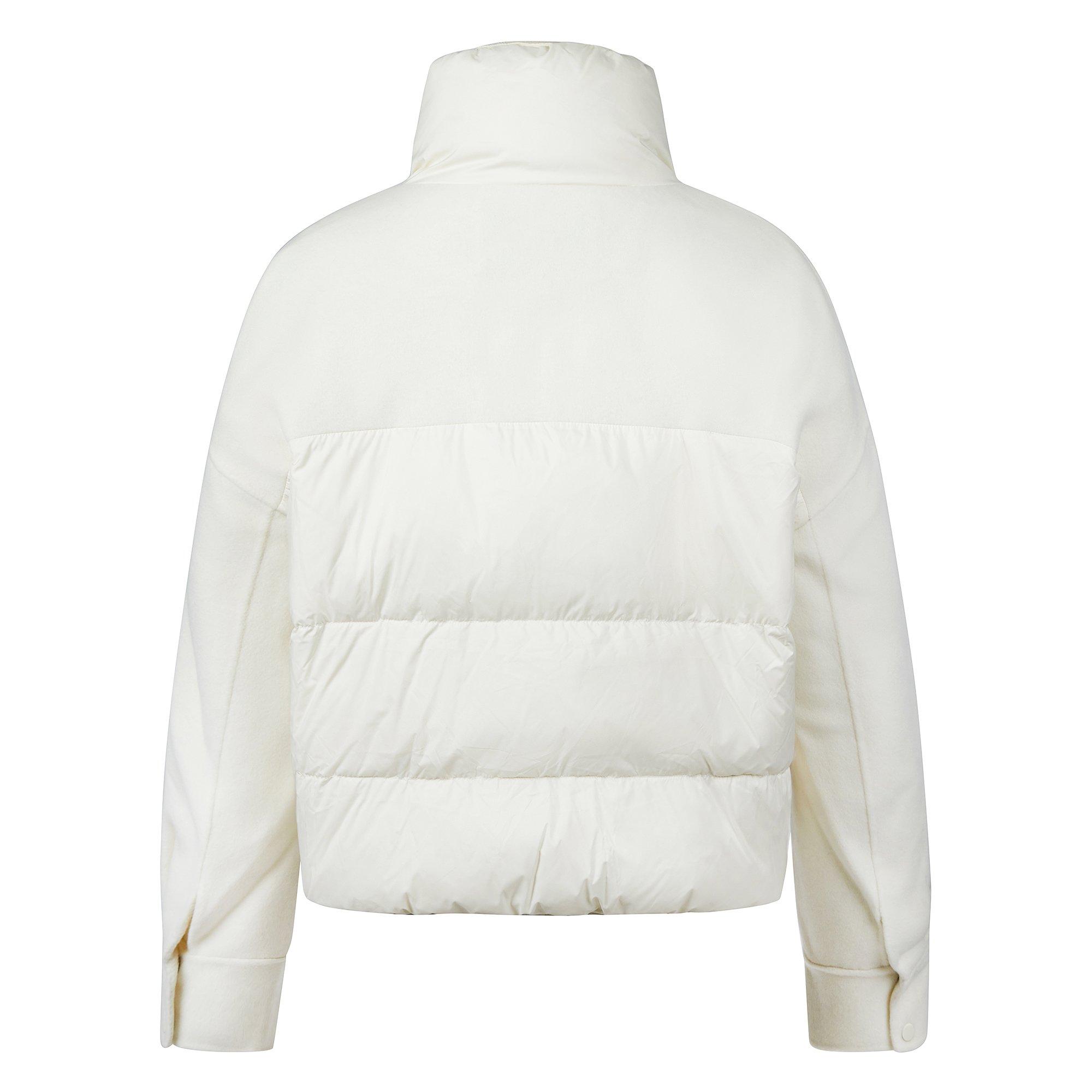 Cream - Raey - Women's Quilted Cropped Puffer Jacket - 2