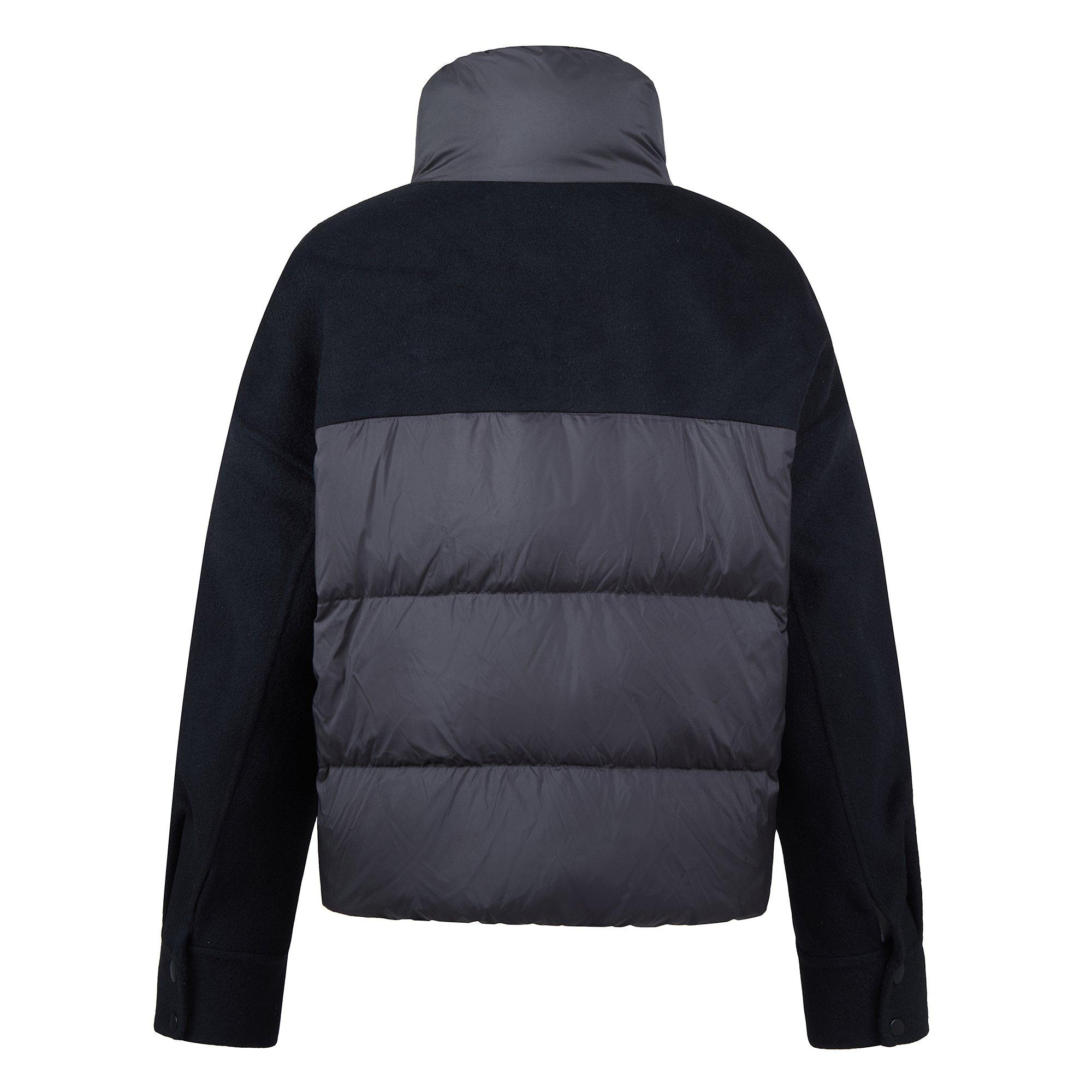 Black - Raey - Women's Quilted Cropped Short Puffer Jacket - 2