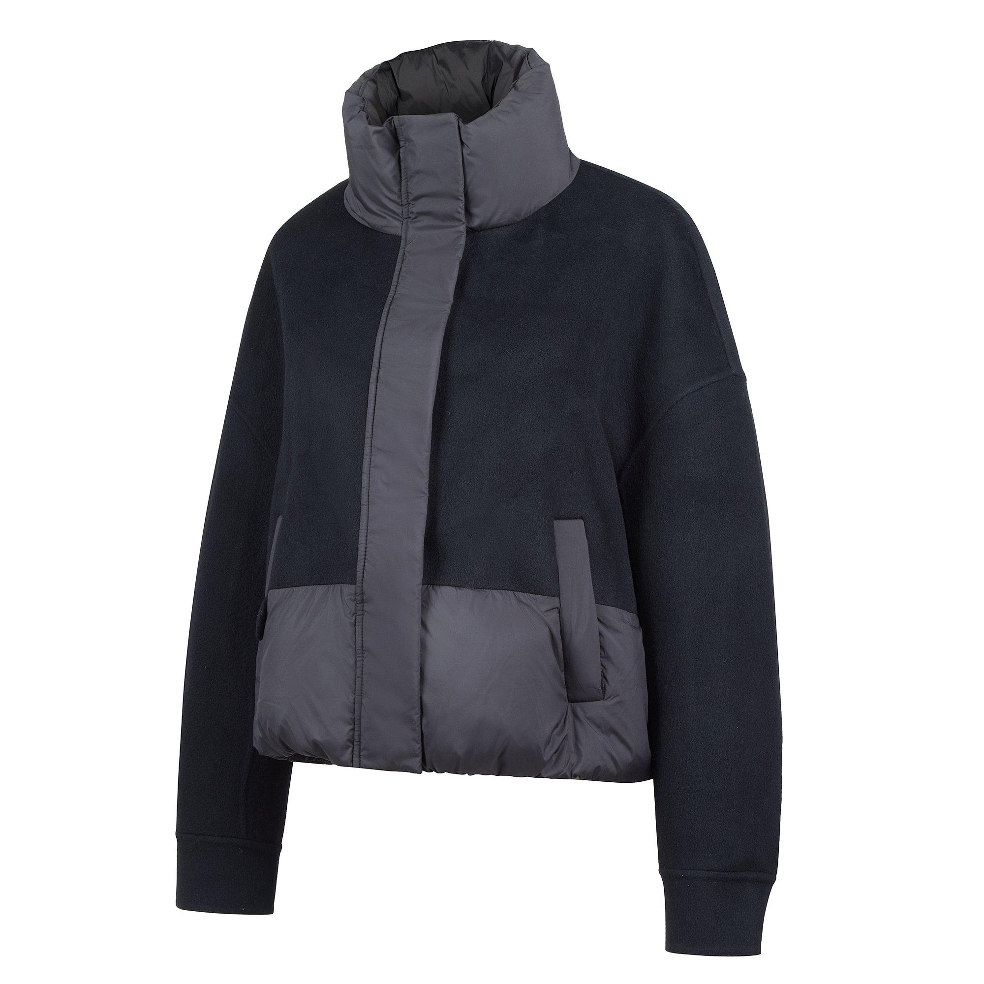 Black - Raey - Women's Quilted Cropped Short Puffer Jacket - 3