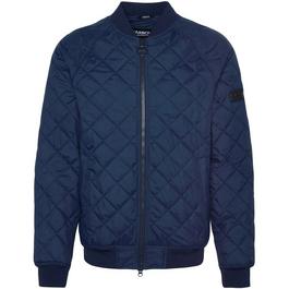 Barbour International Harfell Quilted Bomber Jacket