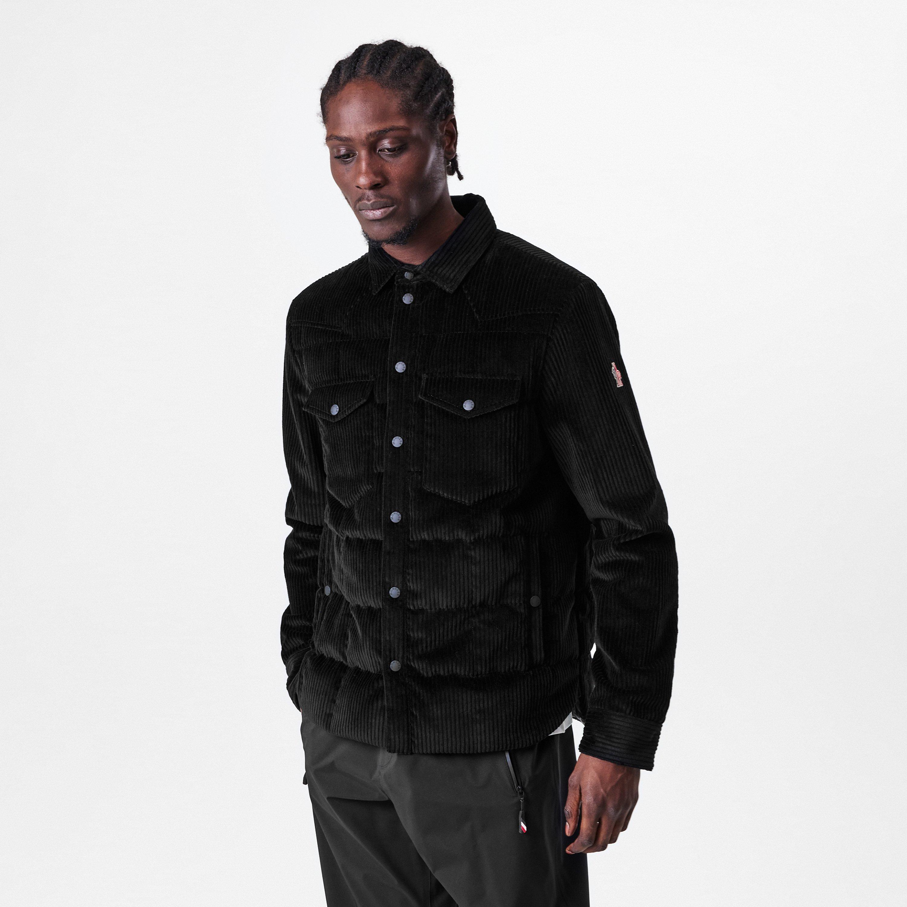 Black 999 - Moncler Grenoble - Men's Gelt Down Long Sleeve Overshirt - 3