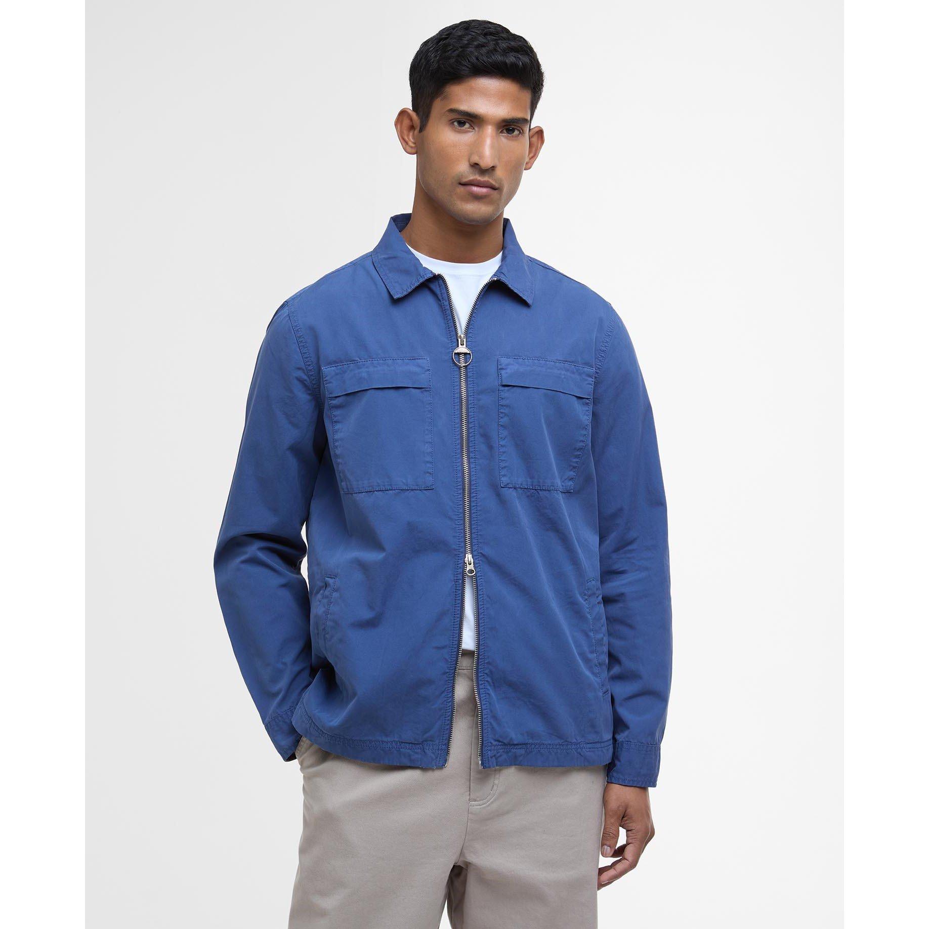 Oceana BU74 - Barbour - Men's Glendale Cotton Long Sleeve Overshirt - 1