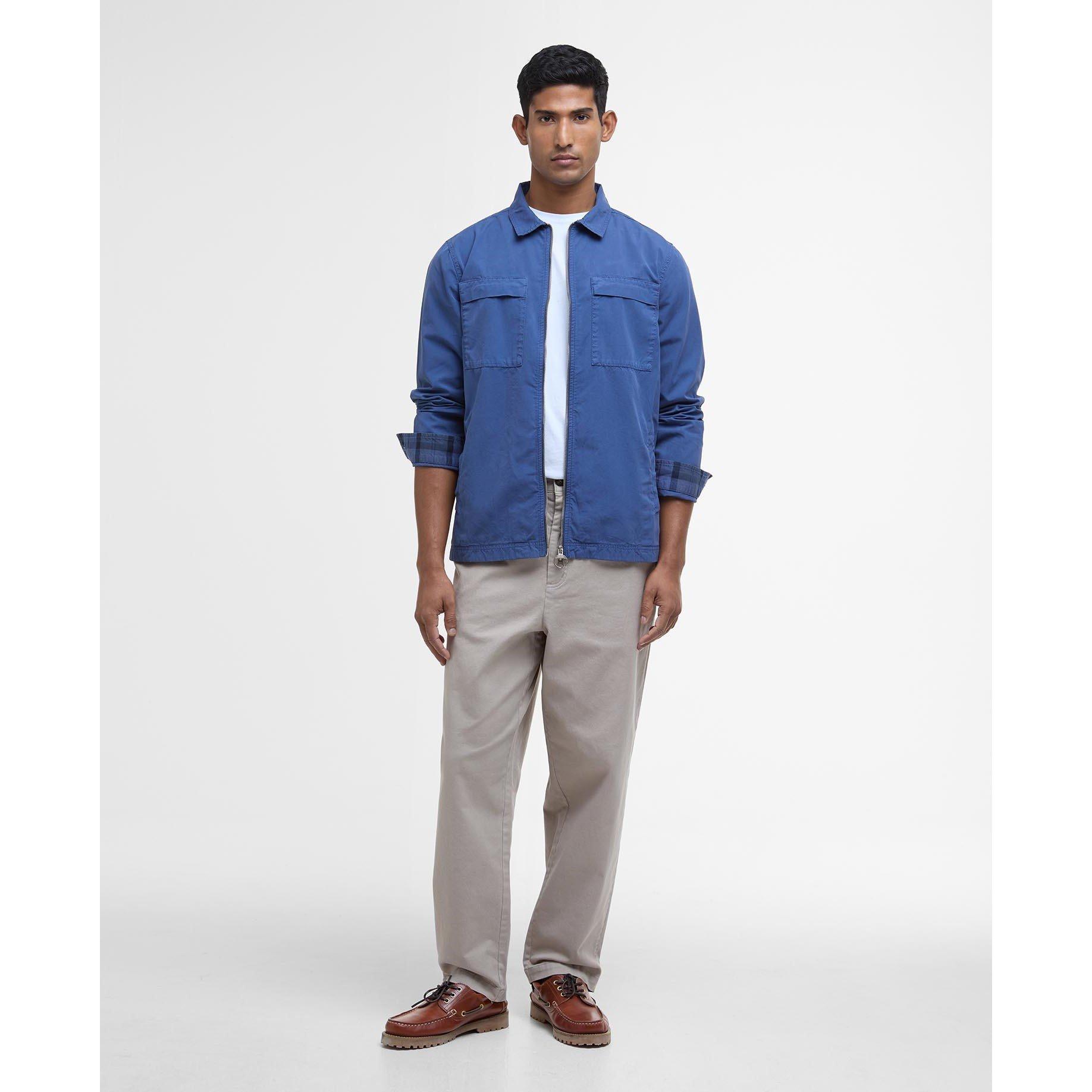 Oceana BU74 - Barbour - Men's Glendale Cotton Long Sleeve Overshirt - 3