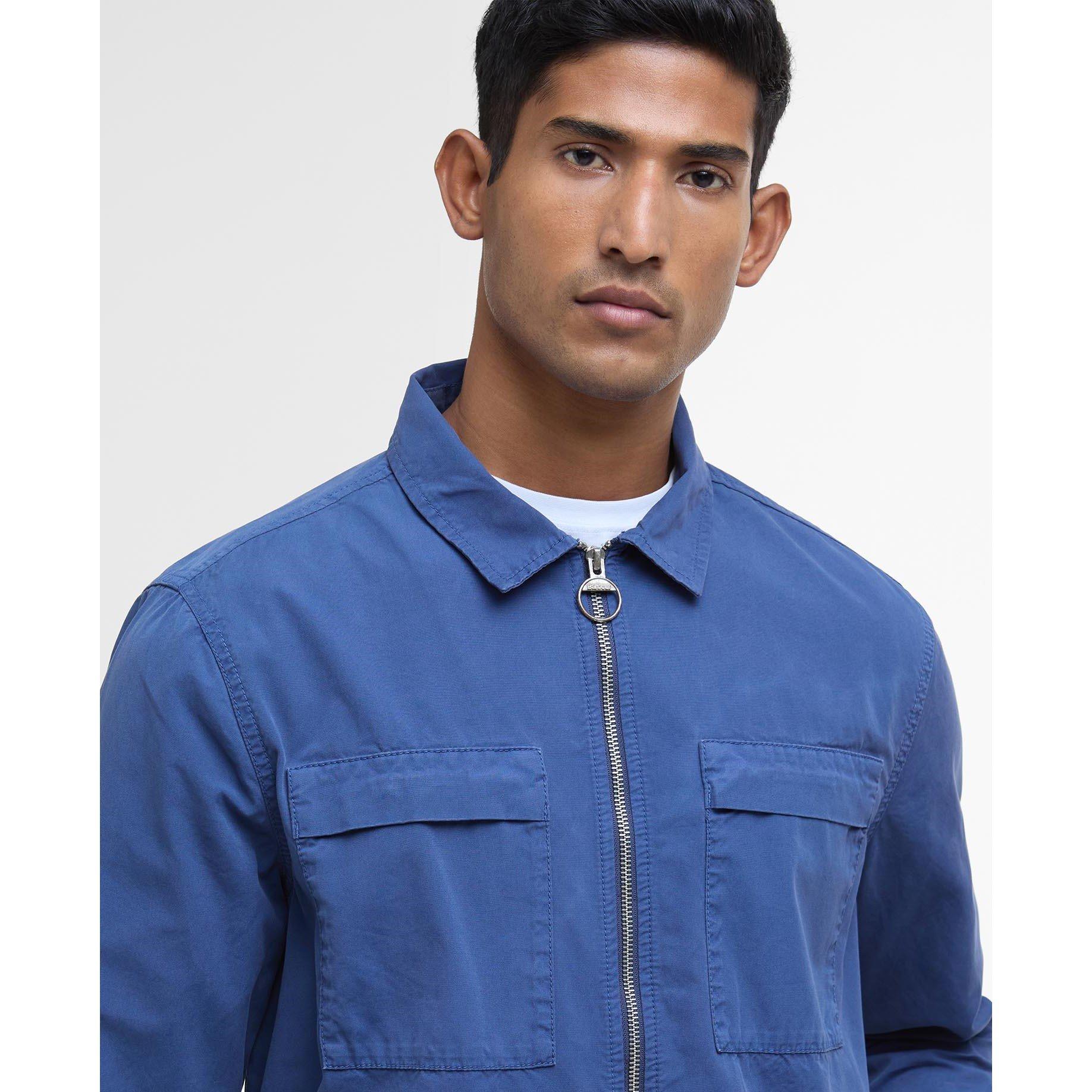 Oceana BU74 - Barbour - Men's Glendale Cotton Long Sleeve Overshirt - 4