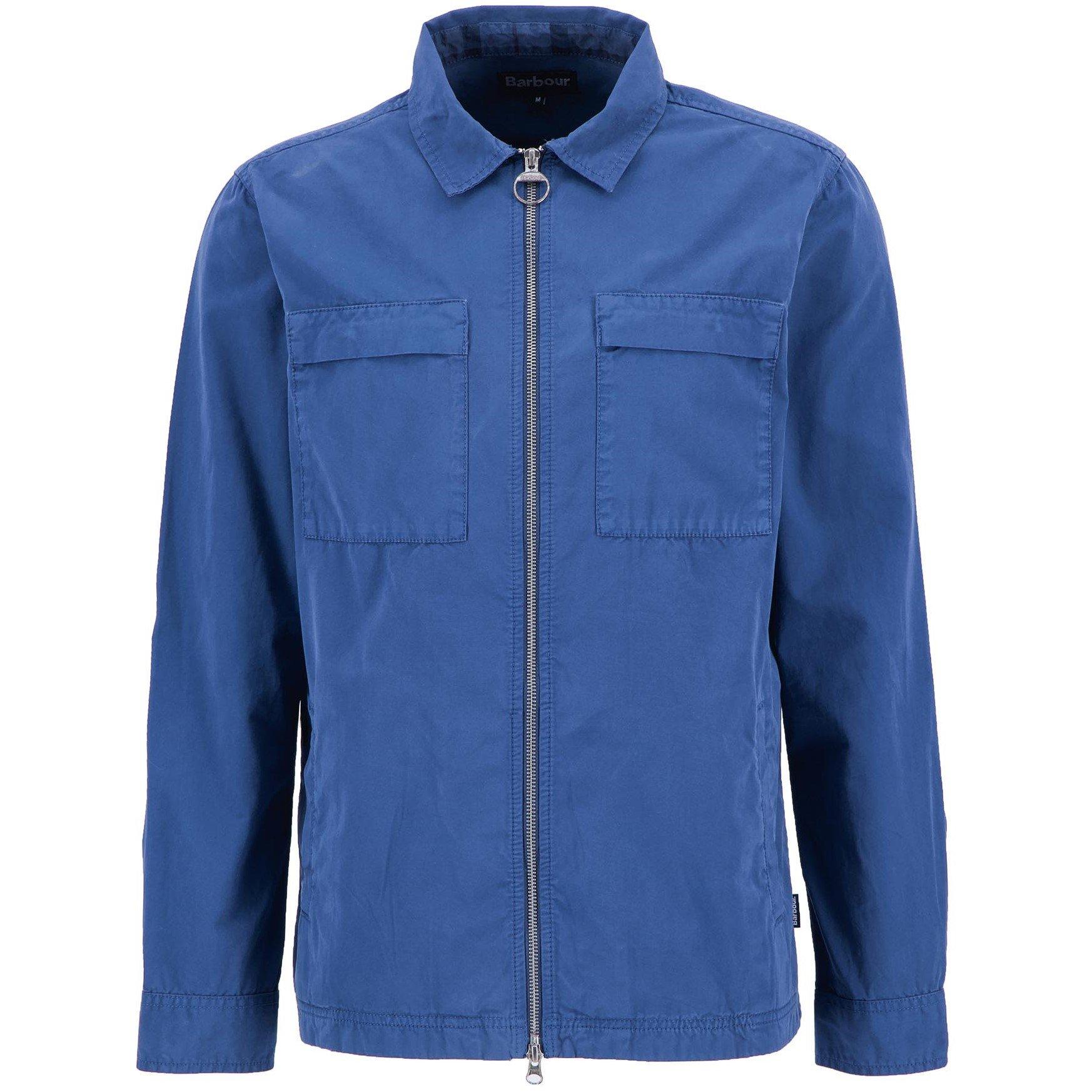 Oceana BU74 - Barbour - Men's Glendale Cotton Long Sleeve Overshirt - 7