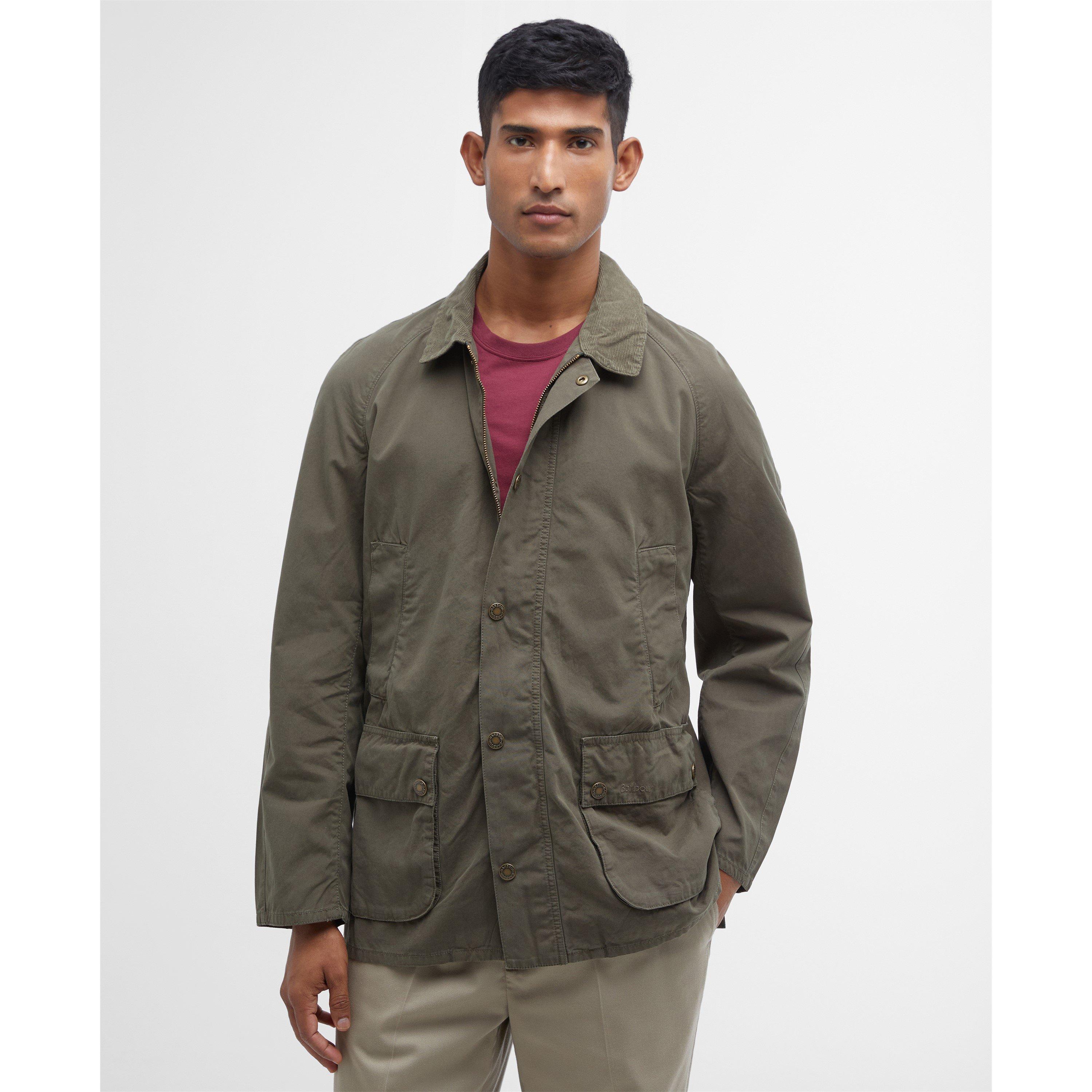 Olive OL51 - Barbour - Men's Ashby Cotton Long Sleeve Field Jacket - 3