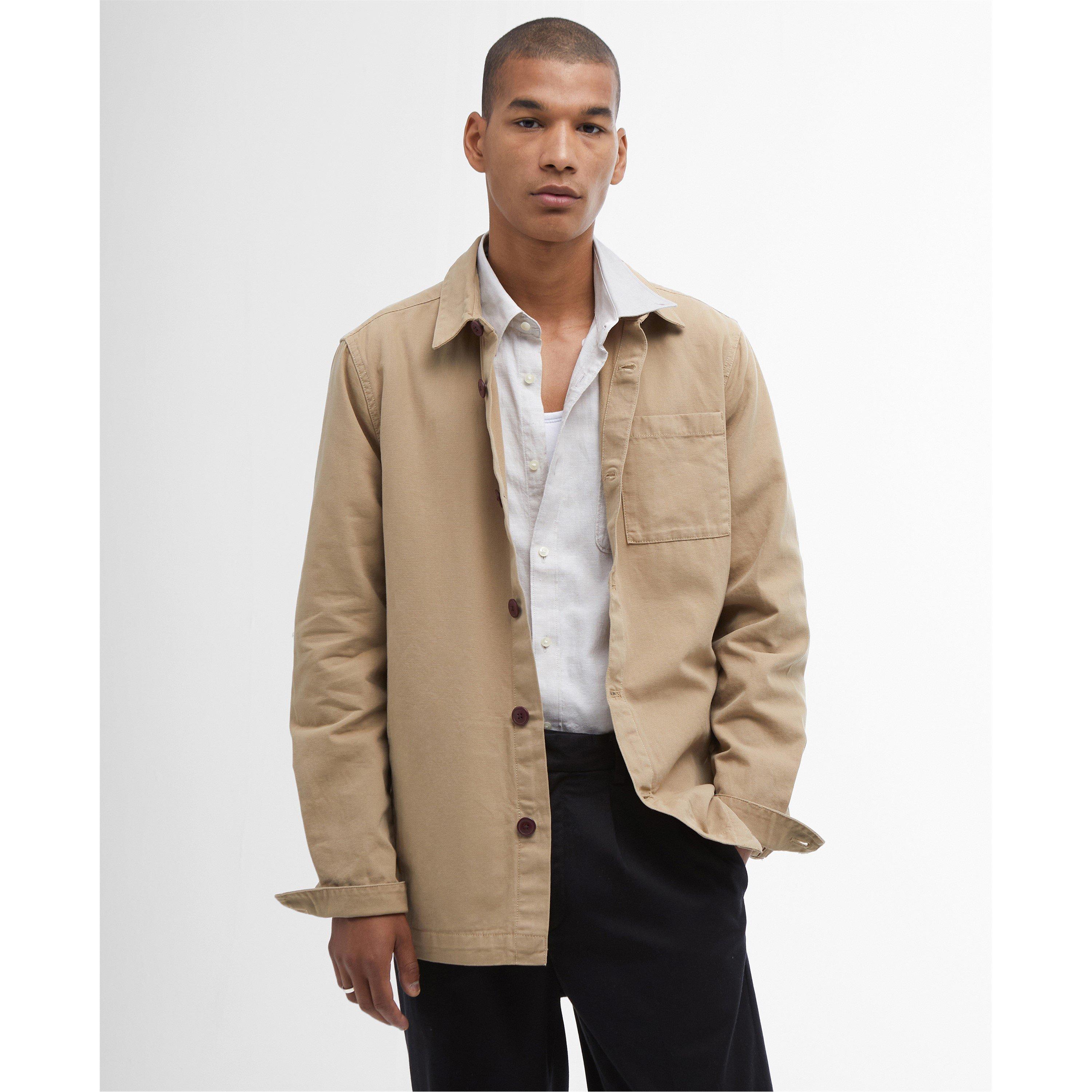 Stone ST17 - Barbour - Men's  Washed Cotton Long Sleeve Overshirt - 2