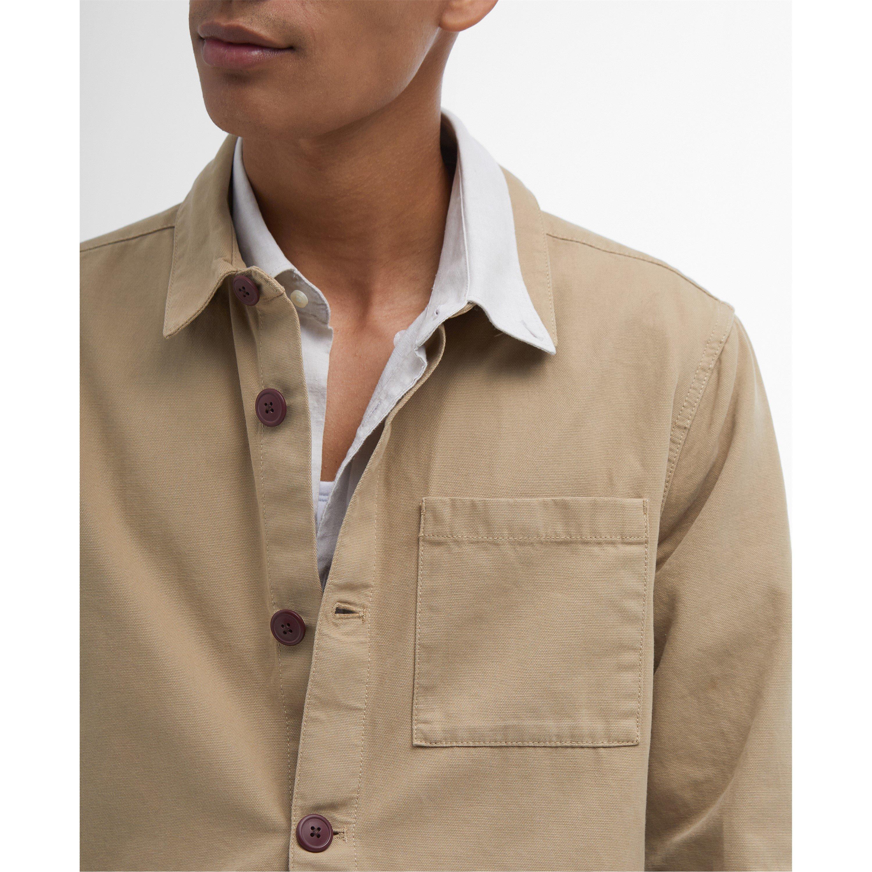 Stone ST17 - Barbour - Men's  Washed Cotton Long Sleeve Overshirt - 5