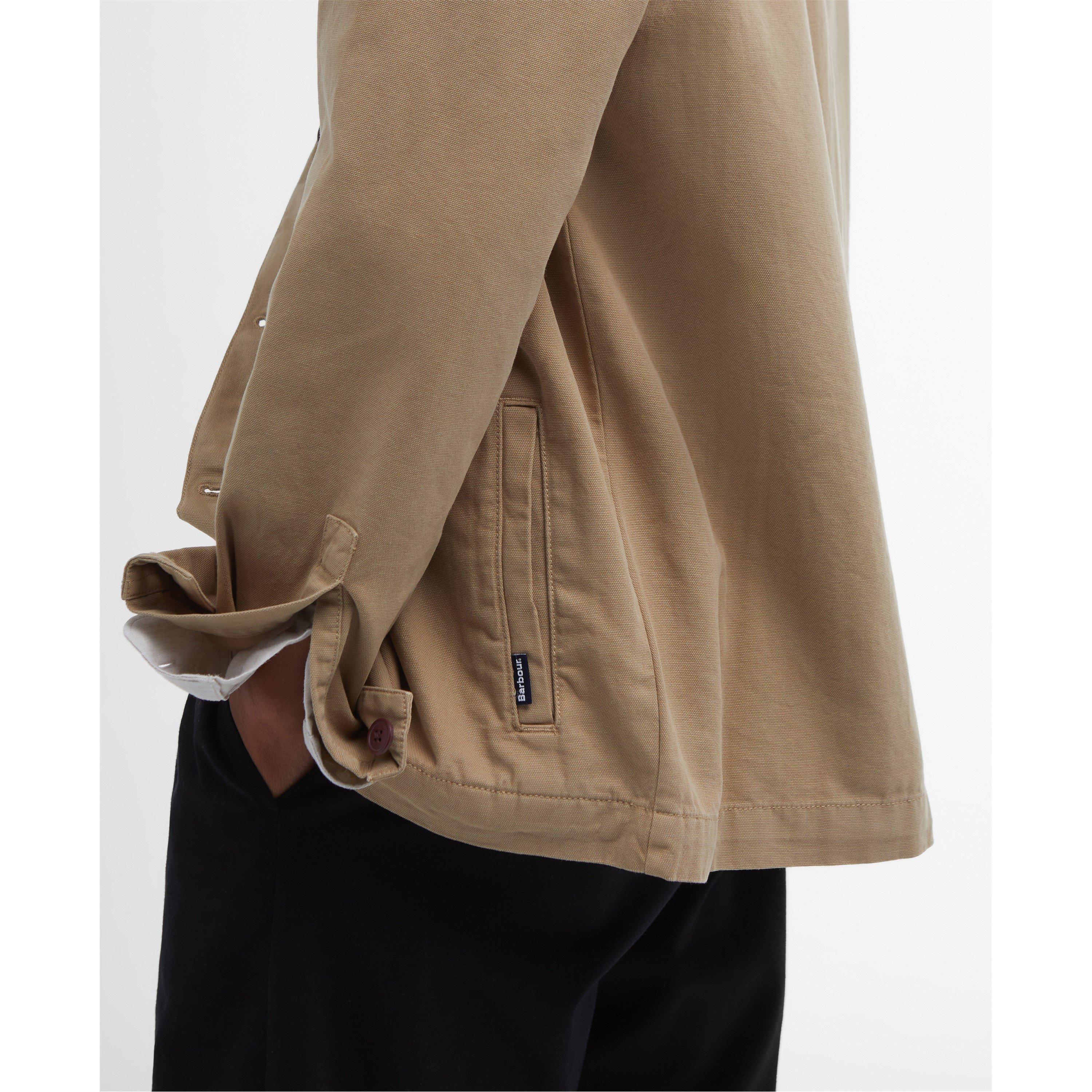 Stone ST17 - Barbour - Men's  Washed Cotton Long Sleeve Overshirt - 6