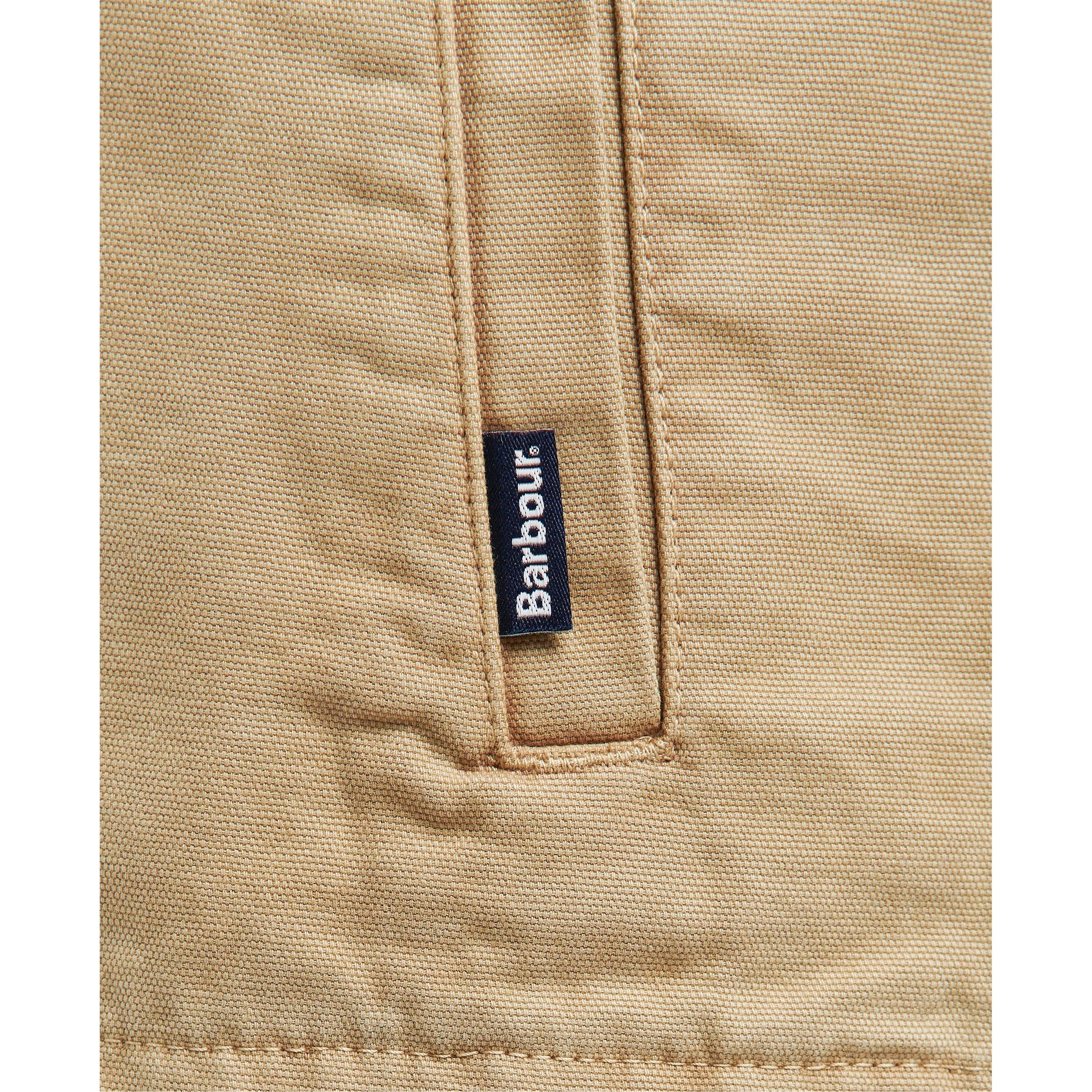 Washed Stn ST17 - Barbour - Mens Washed Cotton Long Sleeve Overshirt - 6