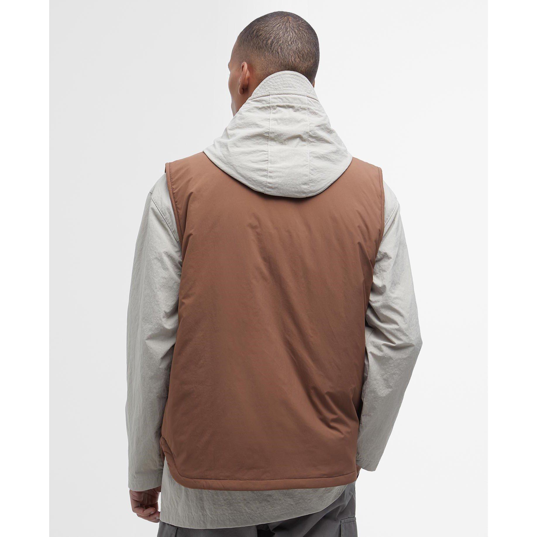 Redwood BR71 - Barbour - Men's Liddesdale Sleeveless Full Zip Gilet - 3