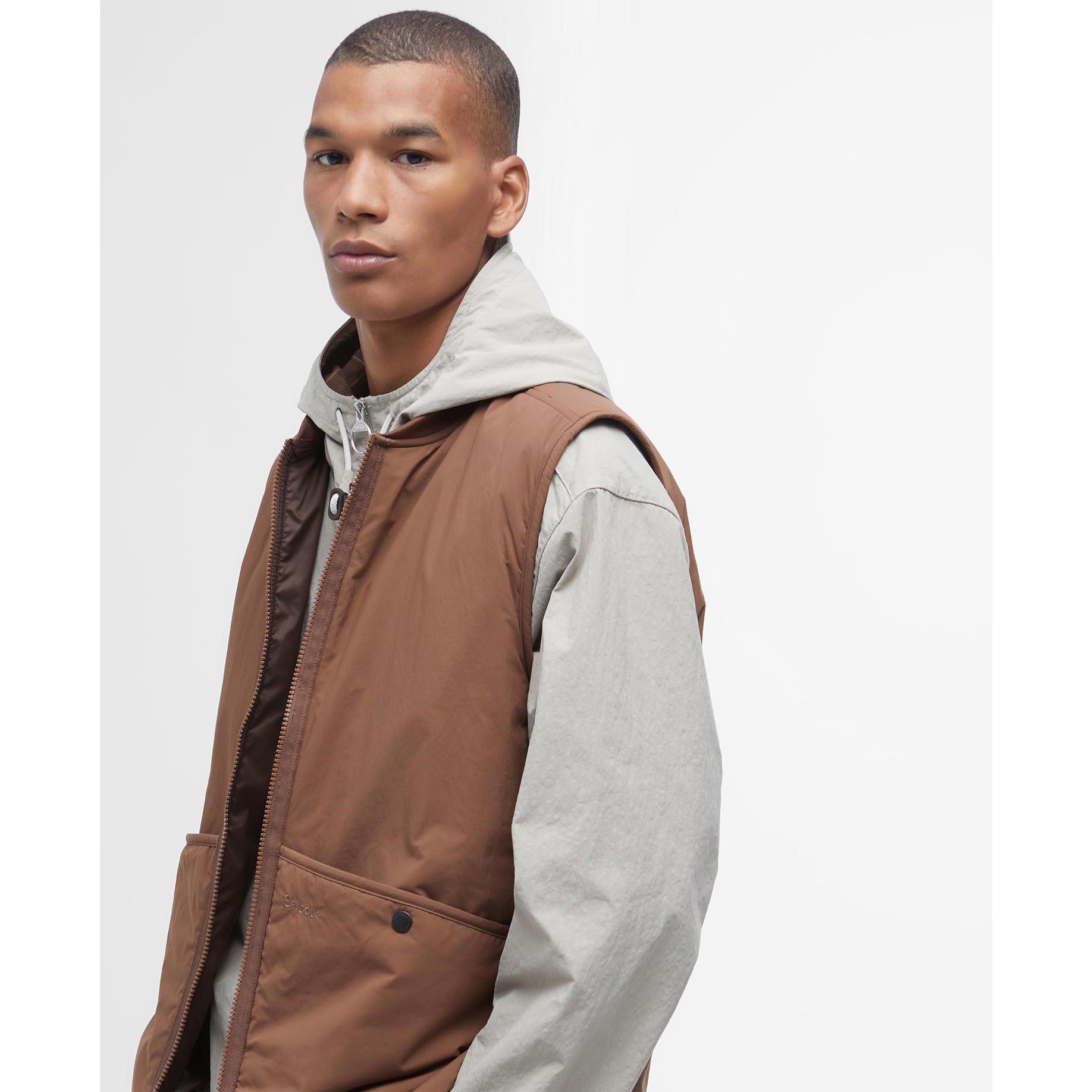 Redwood BR71 - Barbour - Men's Liddesdale Sleeveless Full Zip Gilet - 8