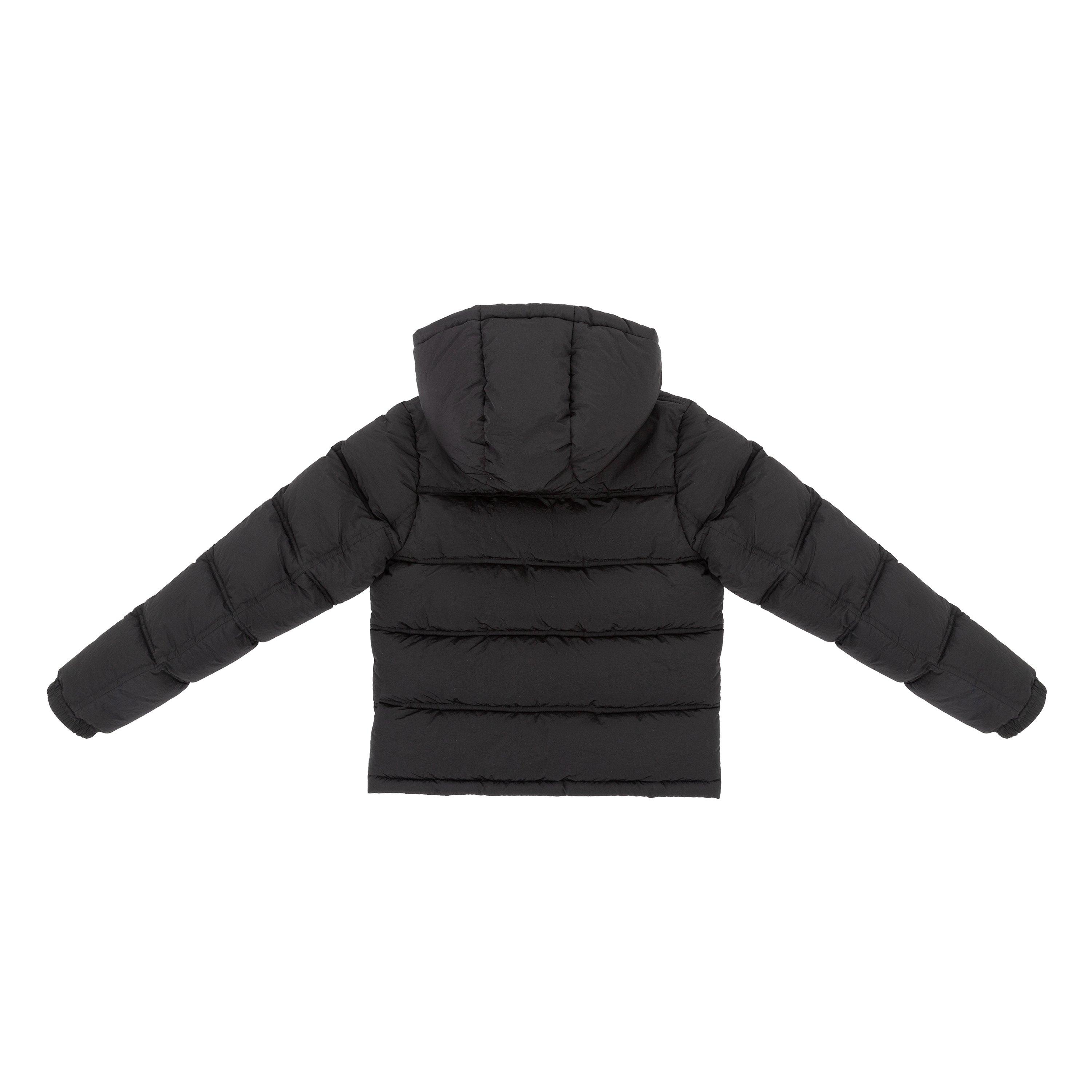 Nero - Firetrap - Windproof Water-Resistant Hooded Long Sleeve Short Puffer Jacket - 2