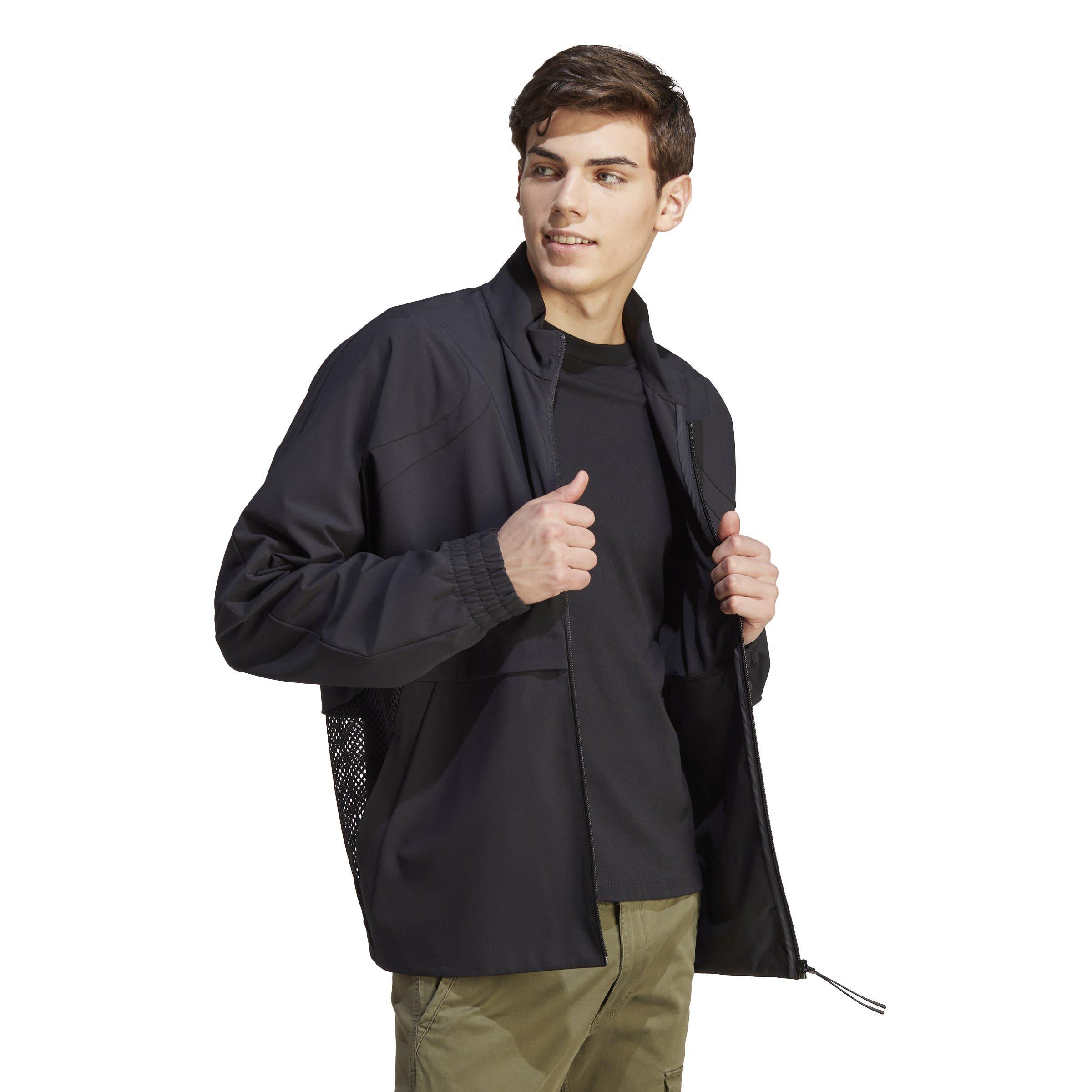 Crna - adidas - City Escape Track Top Mens - 4